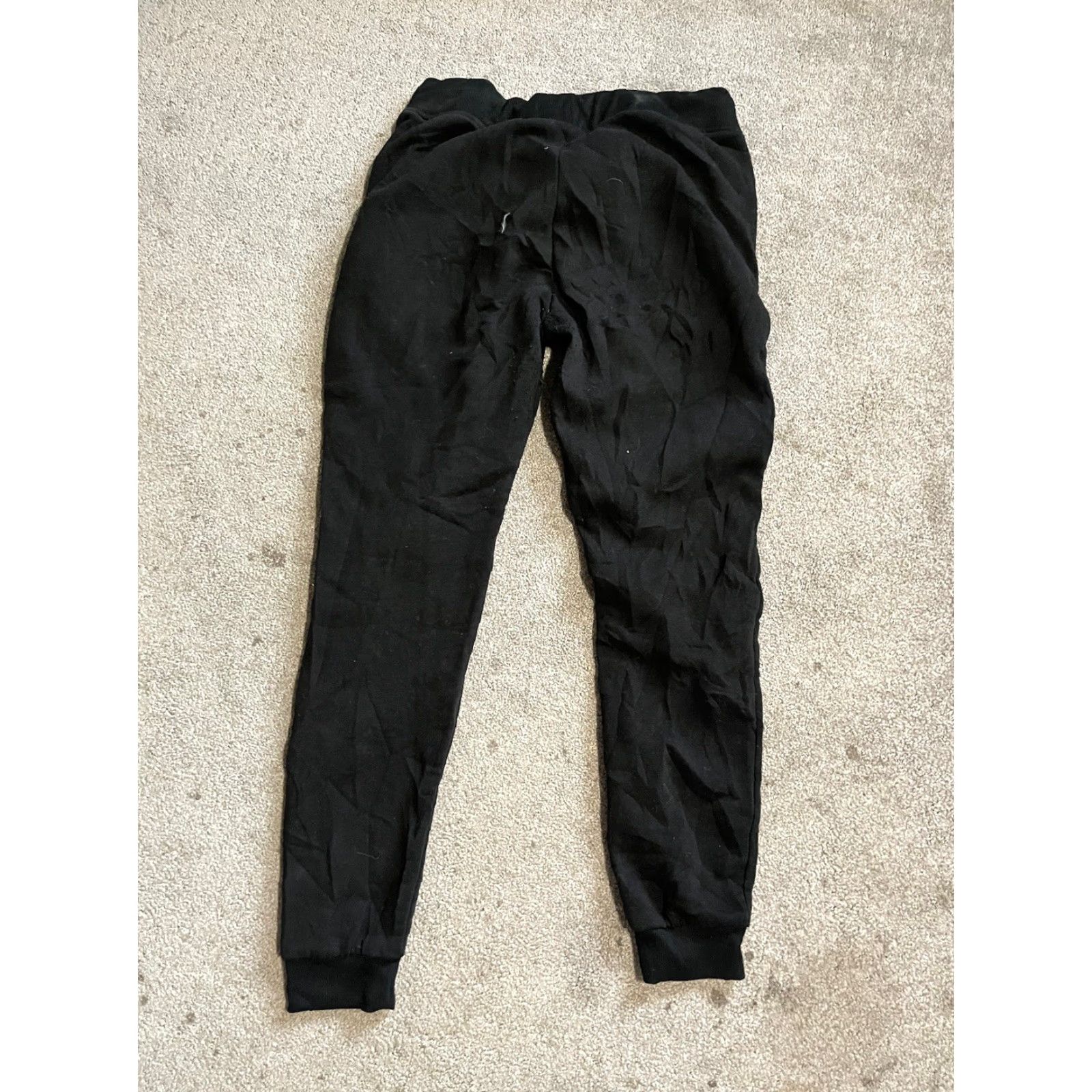 Southpole Southpole Jogger Pants Juniors XL Deep Black Fleece Sweatpants Lounge Pants Size 40" / US 18 - 2 Thumbnail