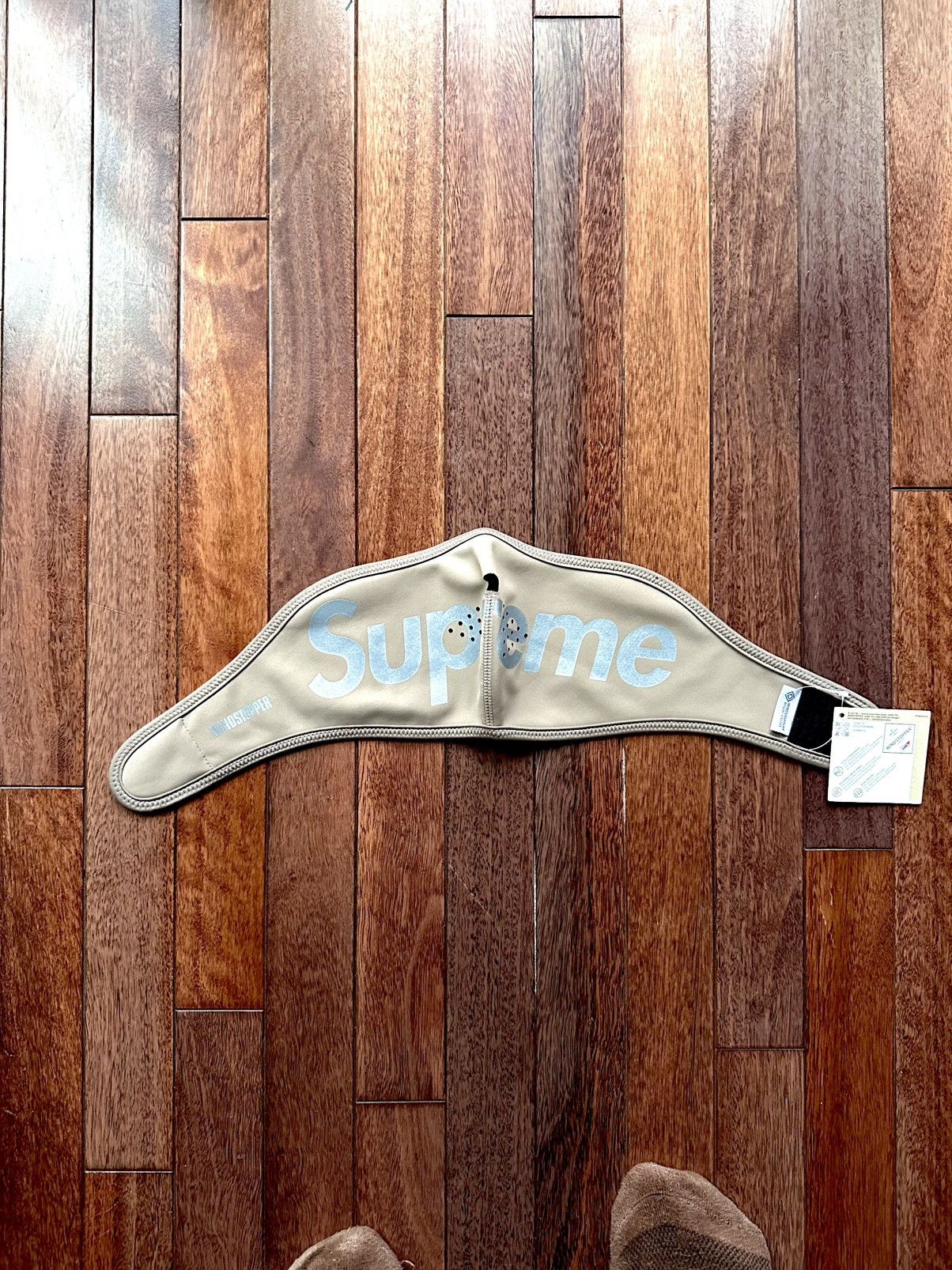 Supreme Supreme Windstopper 3M Facemask - Taupe Size ONE SIZE - 3 Thumbnail