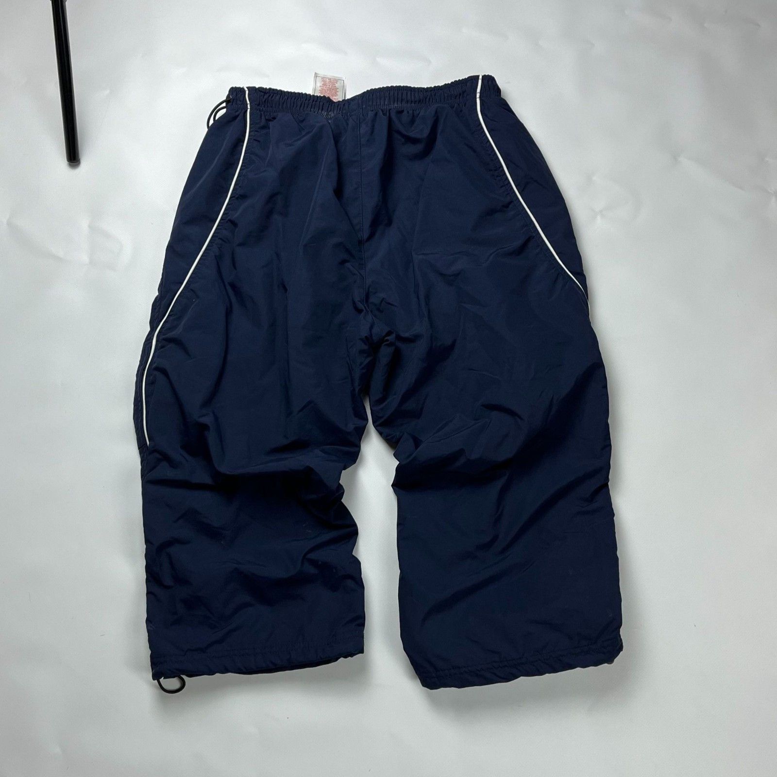 Nike Vintage Nike 90s Baggy Navy Nylon Shorts M Size US 32 / EU 48 - 6 Thumbnail