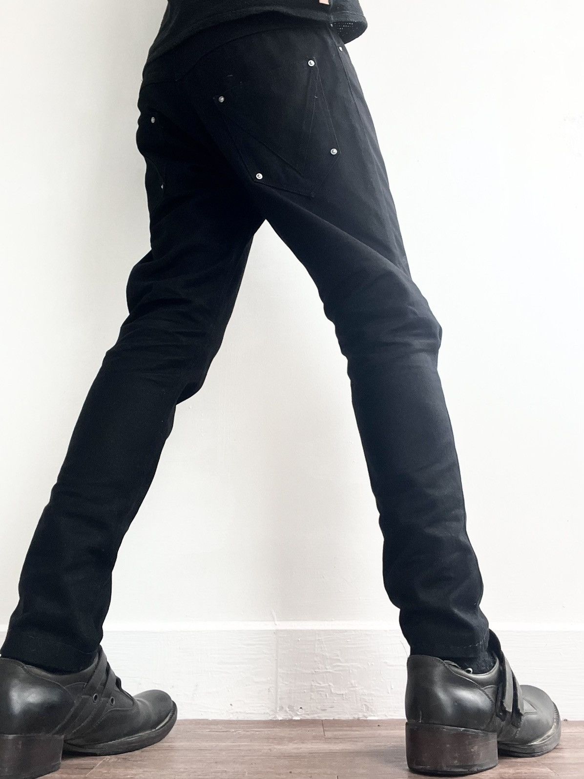 Japanese Brand 2000s Milkboy Avant-Garde Baggy Pants Size US 32 / EU 48 - 2 Thumbnail