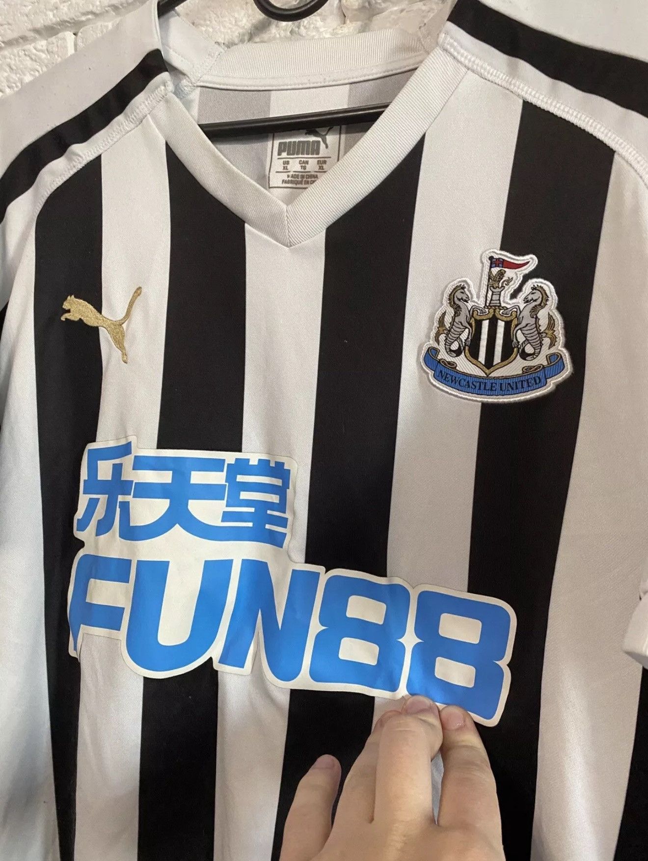 Puma Puma New Castle United Jersey Player KENEDY Sz XL Size US XL / EU 56 / 4 - 2 Thumbnail