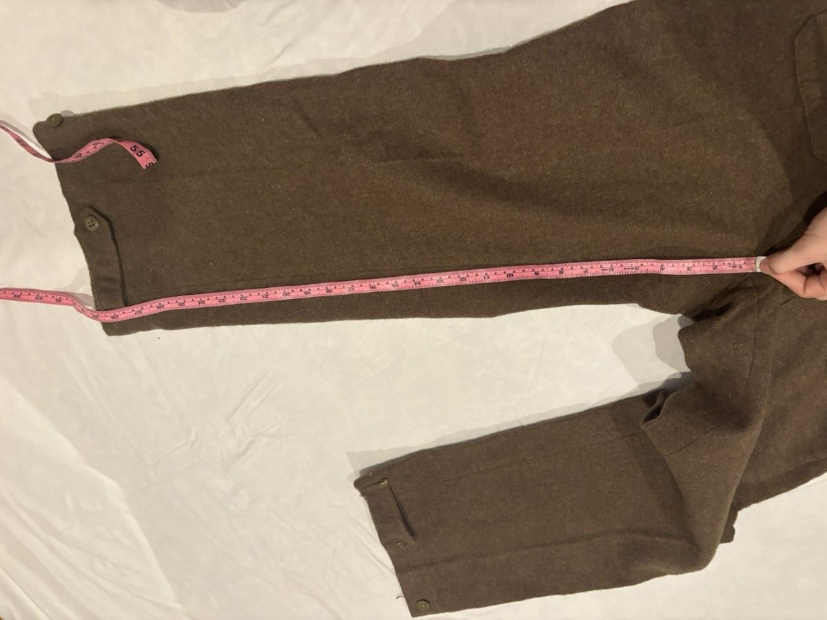 Other 1950s Military Wool Pants Size 30x29 High Waisted and Baggy! Size US 30 / EU 46 - 21 Thumbnail