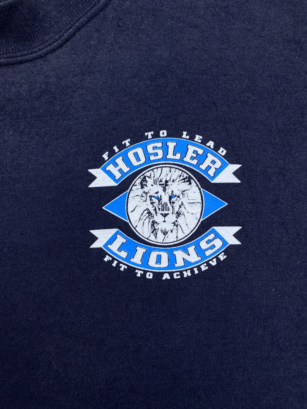 Hanes × Vintage Vintage Hanes Hosler Lions Blend Longsleeve Shirt Size US XL / EU 56 / 4 - 5 Thumbnail