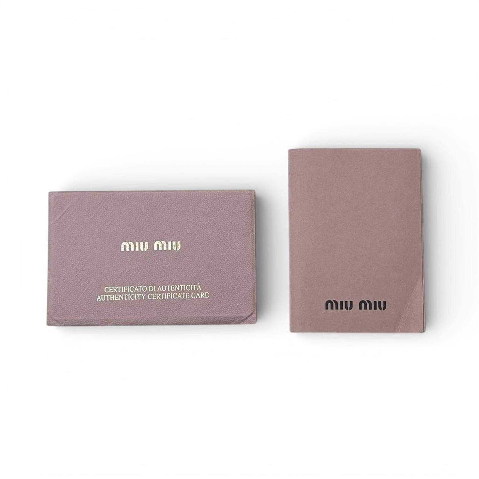 Miu Miu Miu Miu - Quilted Leather Handbag Shoulder Strap Size ONE SIZE - 8 Thumbnail