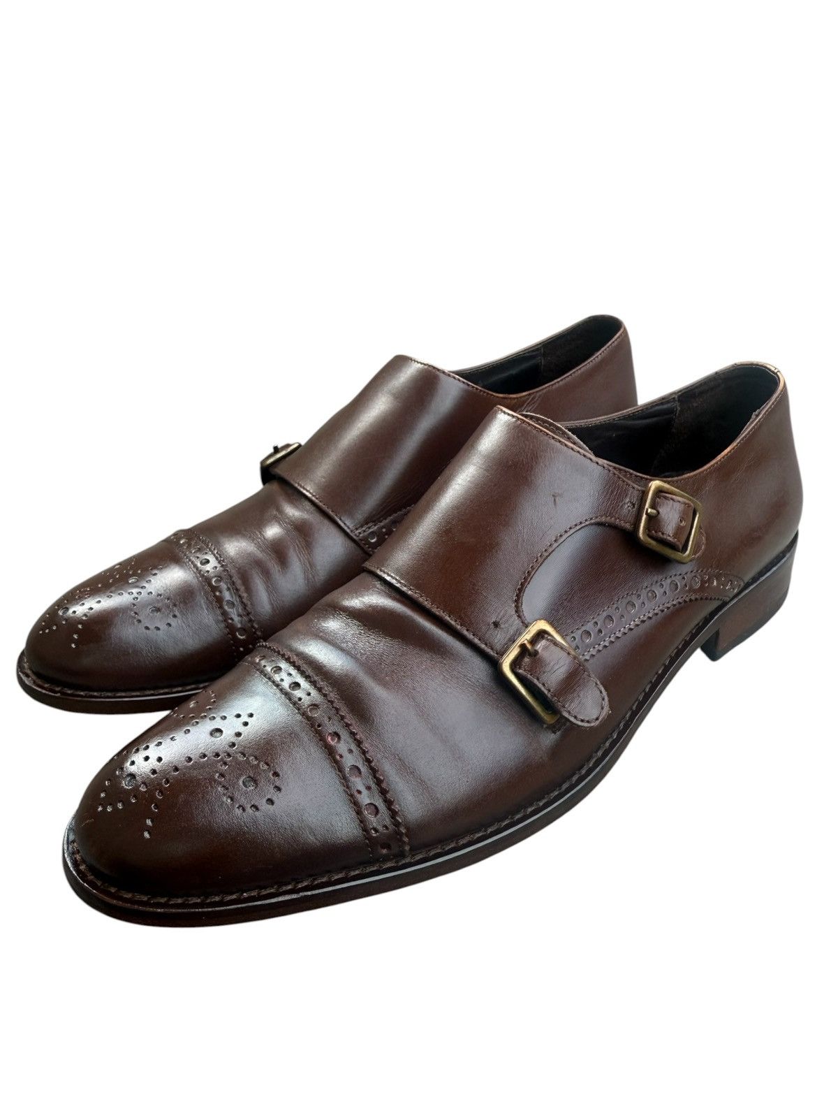 Bruno Magli Bruno Magli monk strap loafers Size US 11 / EU 44 - 1 Thumbnail