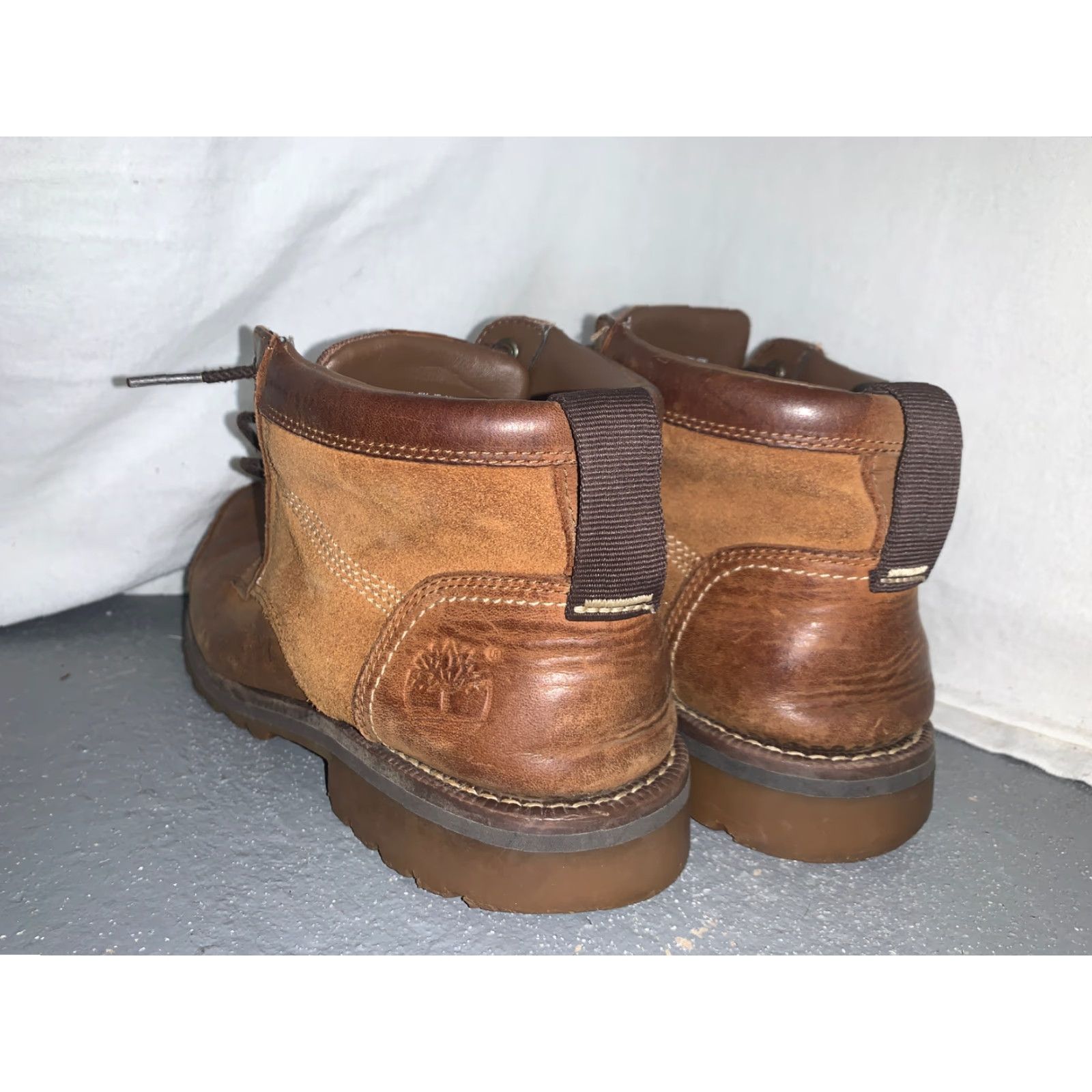 Timberland Timberland Larchmont Chukka Boots Mens Size 8 Brown Leather Waterproof Comfort Style Size US 9 / EU 42 - 3 Thumbnail