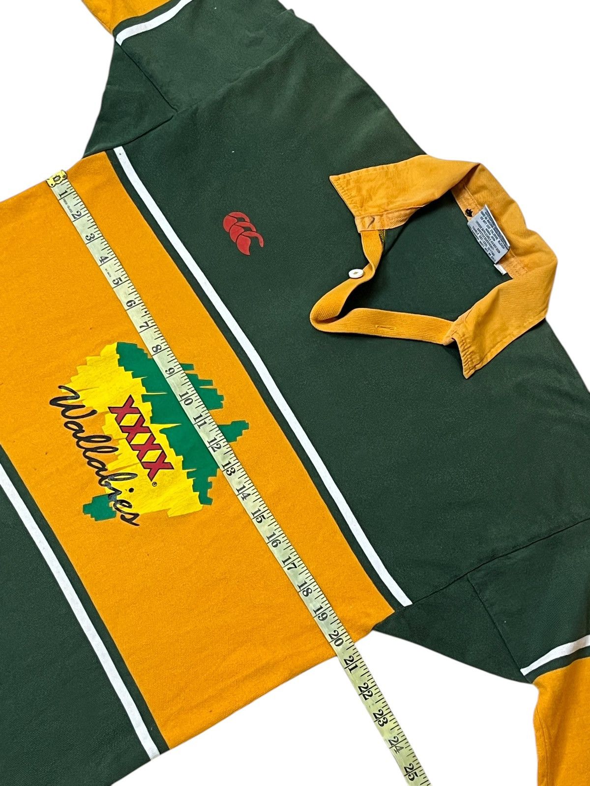 The Australian Outback Collection VINTAGE 90s AUSTRALIA WALLABIES 93/94 TRAINING RUGBY JERSEY Size US M / EU 48-50 / 2 - 8 Thumbnail