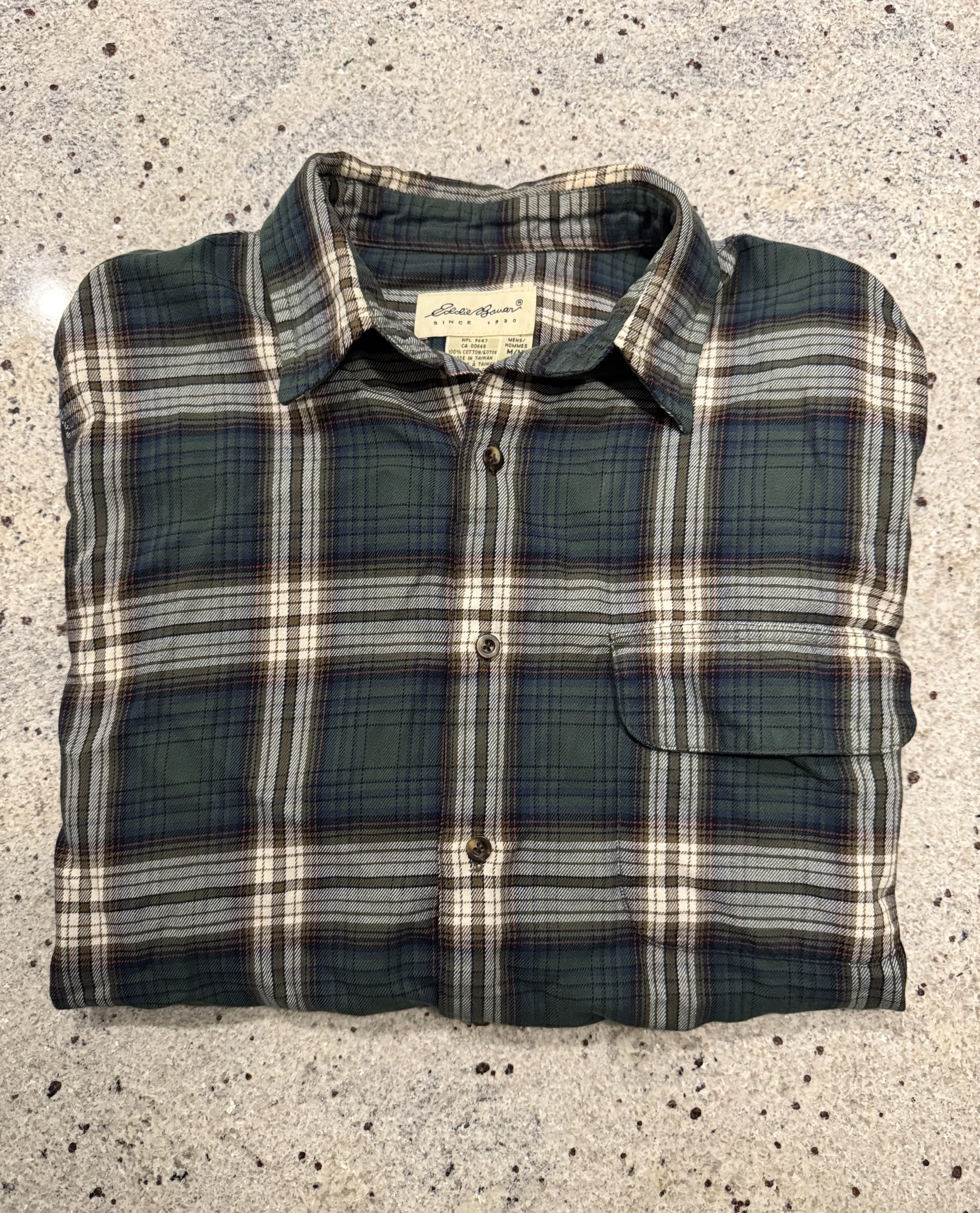 Eddie Bauer Rare Eddie Bauer Long Sleeve Cotton Long-Sleeve Shirt Size US M / EU 48-50 / 2 - 1 Preview