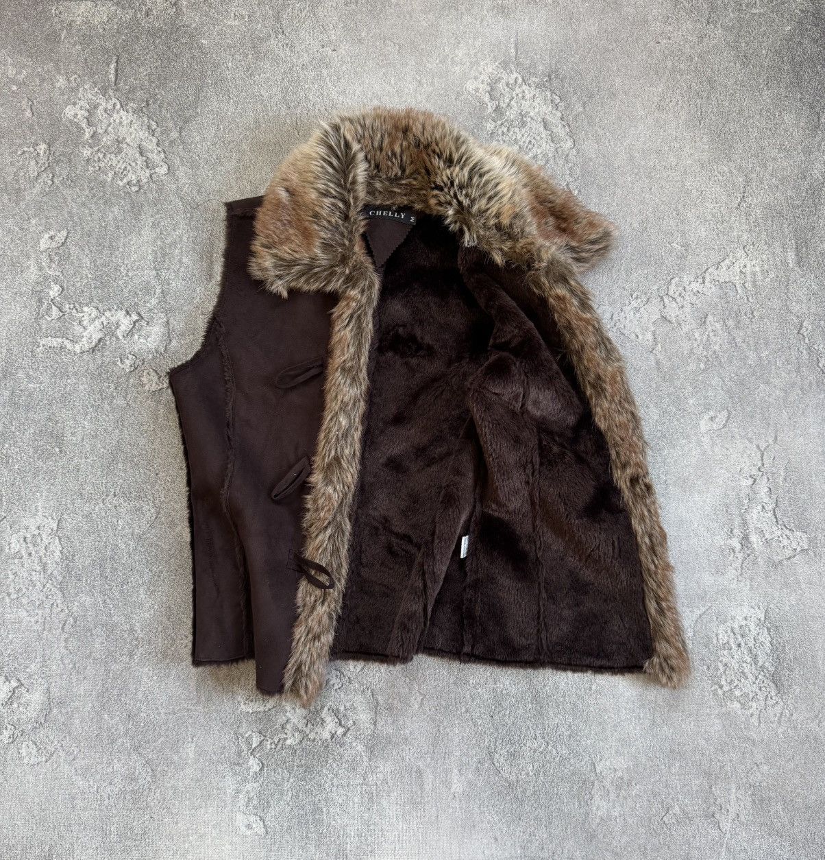 Hysteric Glamour Retro Vest Faux Fur sleeveless jacket if six was nine Y2K Size M / US 6-8 / IT 42-44 - 6 Thumbnail