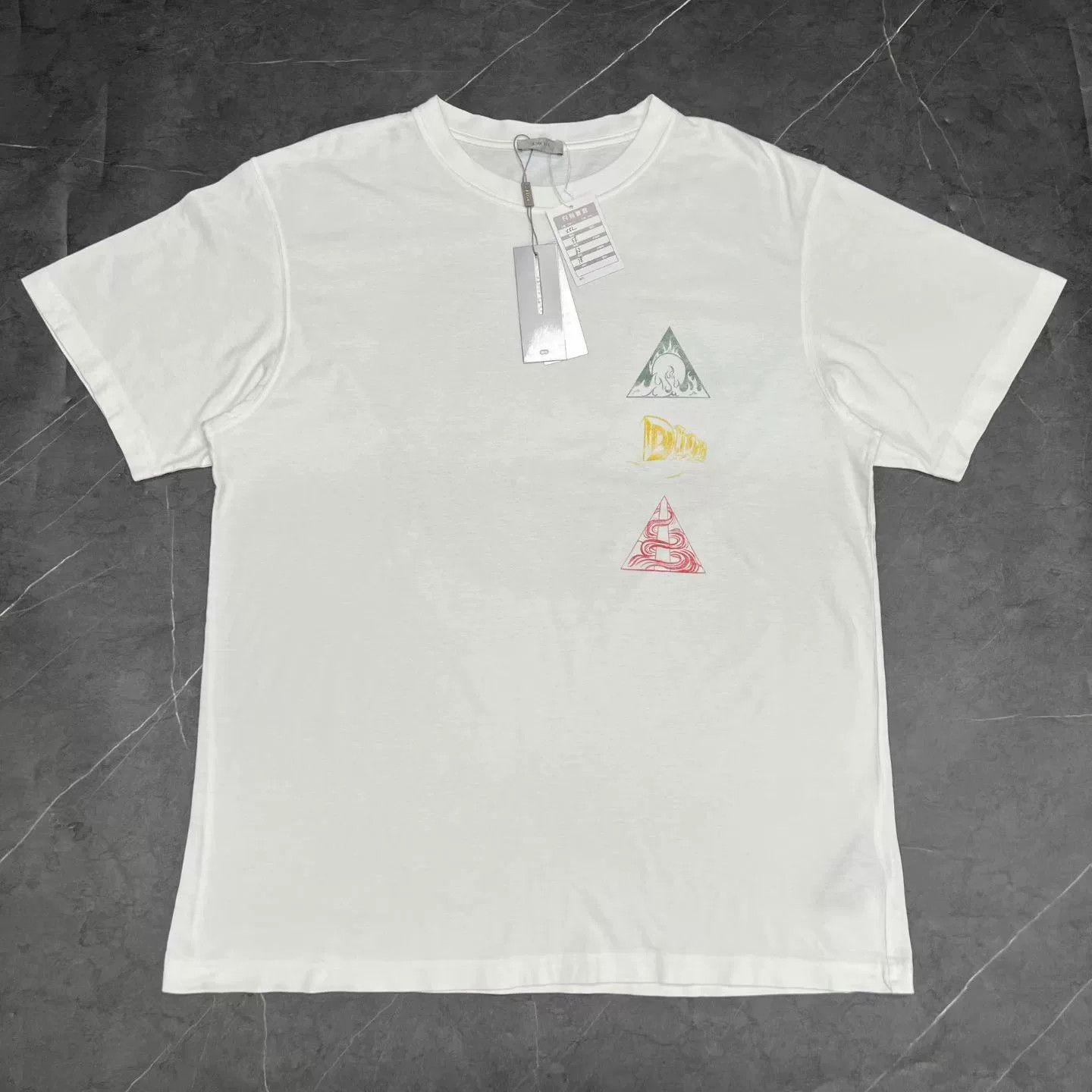 Dior DIOR Space Distressed Print Short Sleeve Size US XXL / EU 58 / 5 - 1 Thumbnail