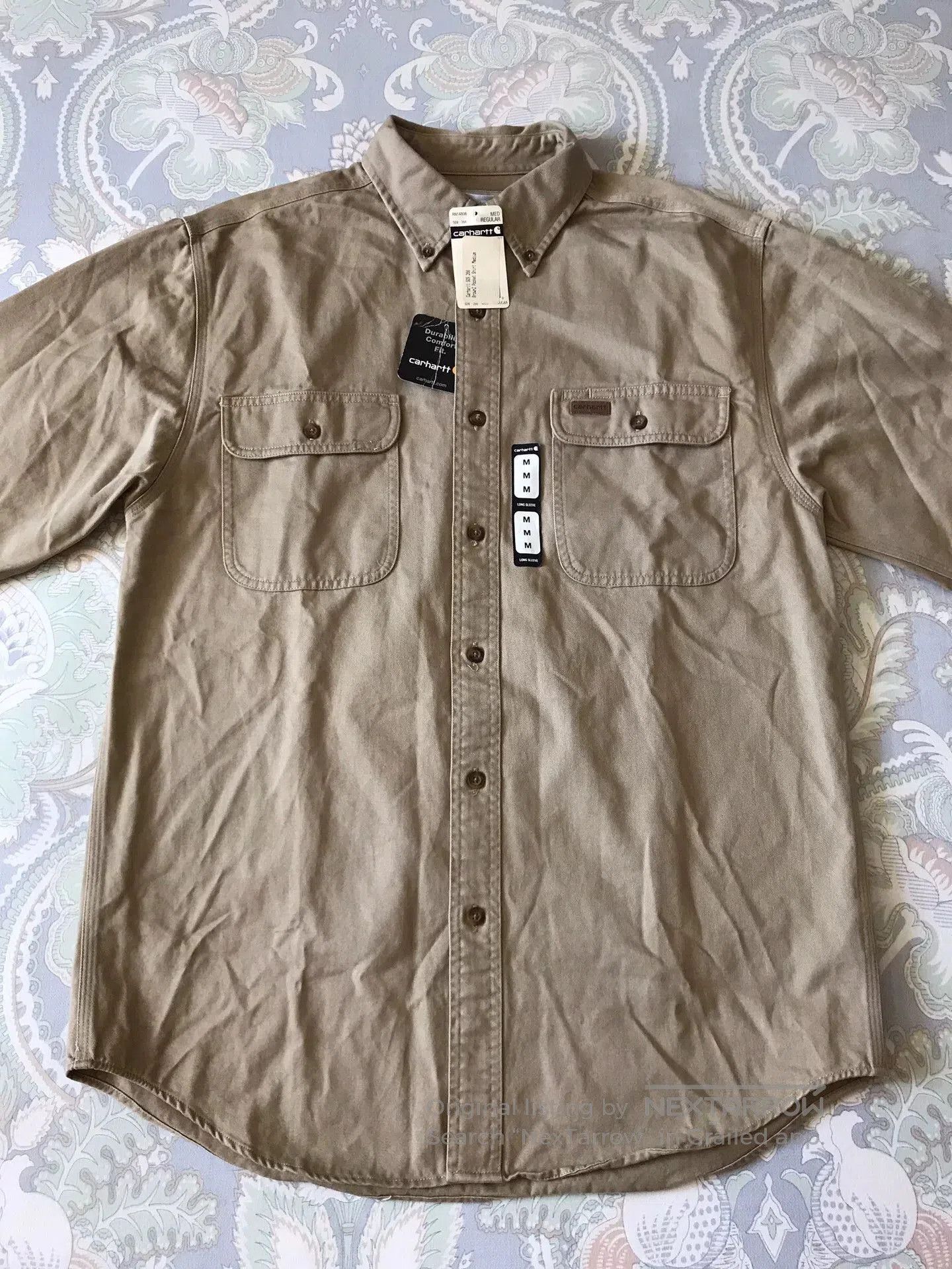 Carhartt Carhartt S09 266 Heavy Work Shirt. Size US M / EU 48-50 / 2 - 3 Thumbnail