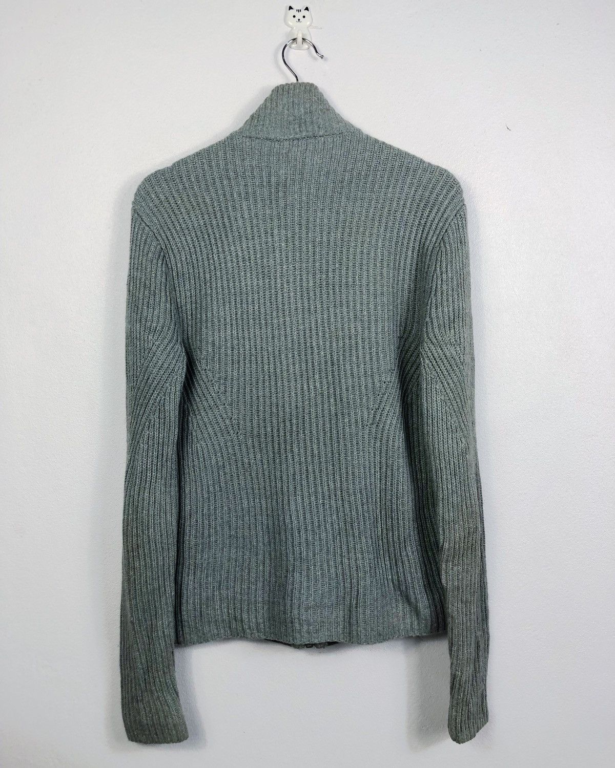 Armani Exchange Rare Armani Exchange AX Acrylic Knitwear Zipper Sweatshirt Size US S / EU 44-46 / 1 - 7 Thumbnail