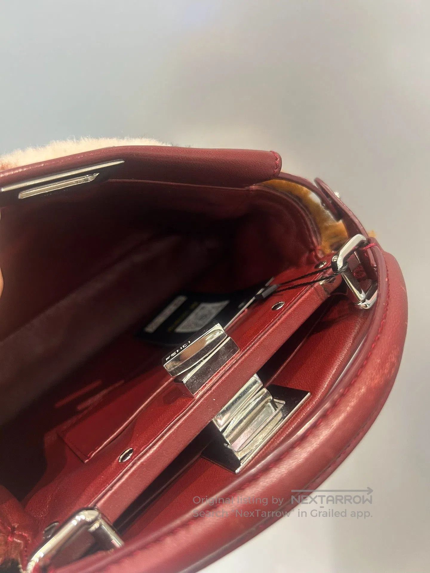 Fendi Fendi Peekaboo Leather Handbag. Size ONE SIZE - 9 Thumbnail