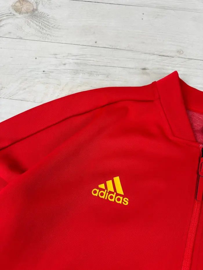 Adidas Adidas Spain 2018 2019 Track Jacket Football Soccer Size US L / EU 52-54 / 3 - 3 Thumbnail