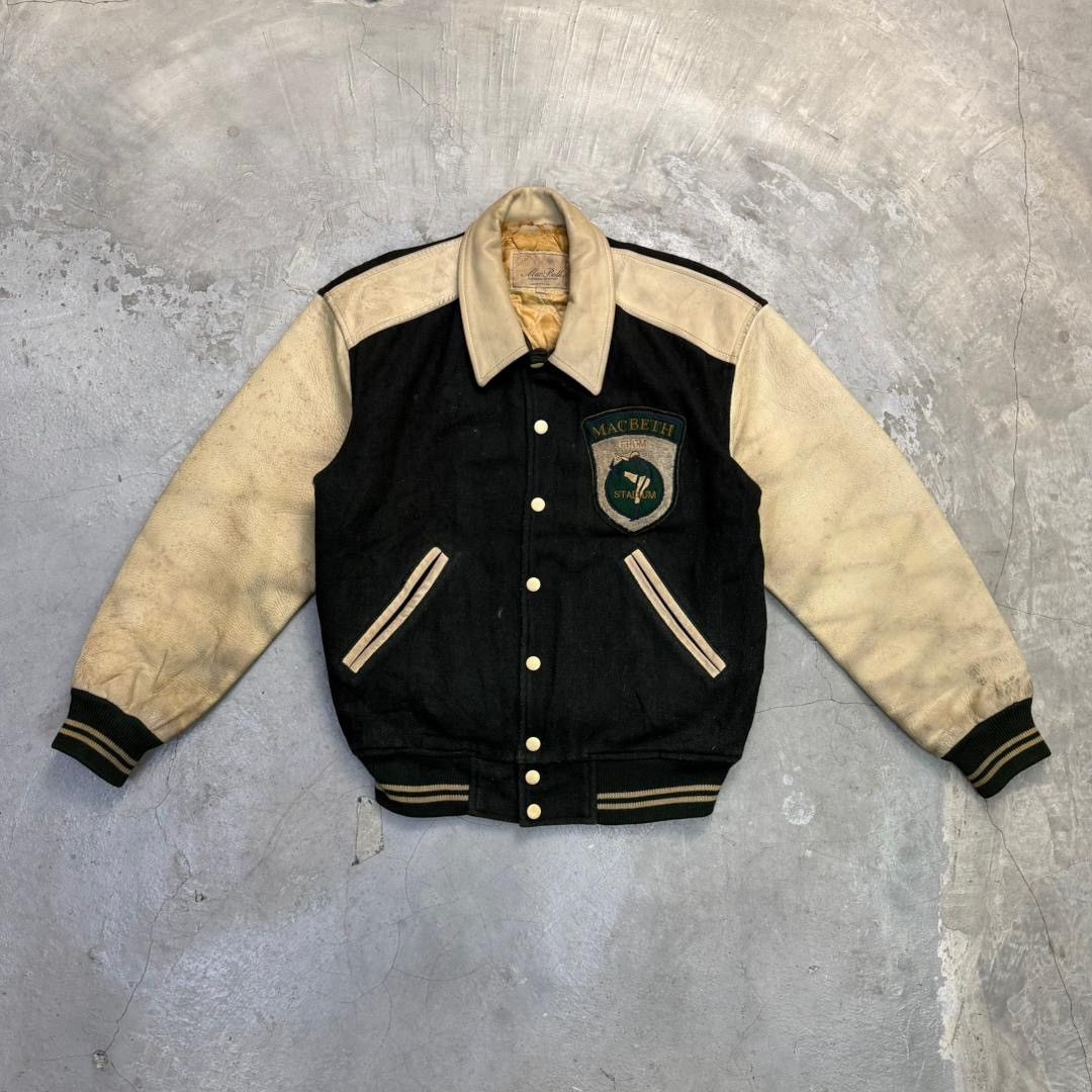 Macbeth VINTAGE STADIUM FROM MACBETH LEATHER VARSITY JACKET Size US M / EU 48-50 / 2 - 2 Thumbnail