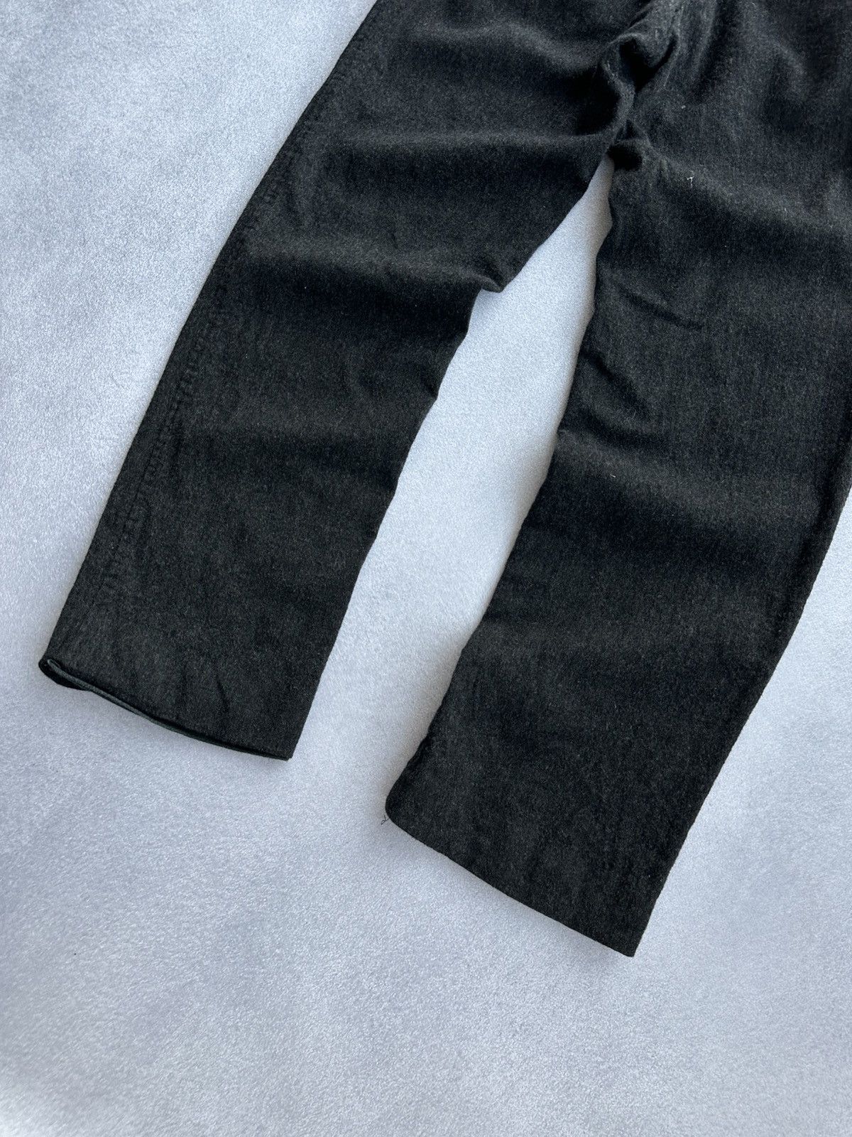 Dolce & Gabbana × Vintage Vintage Dolce&Gabbana Woman Wool Black Straight Pants Size US 34 / EU 50 - 11 Thumbnail