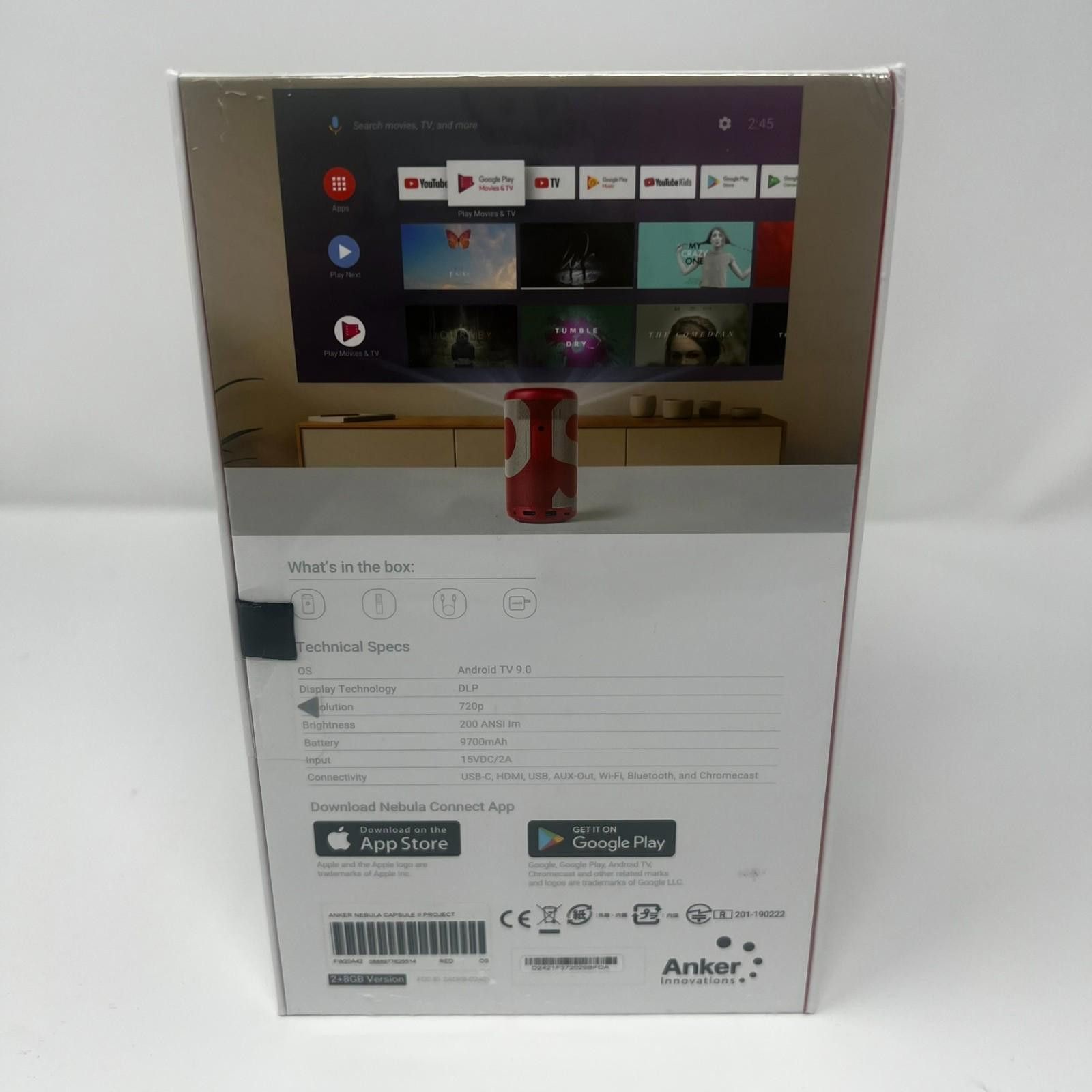 Supreme Supreme Anker Nebula Capsule II Projector Android New Sealed Size ONE SIZE - 3 Thumbnail