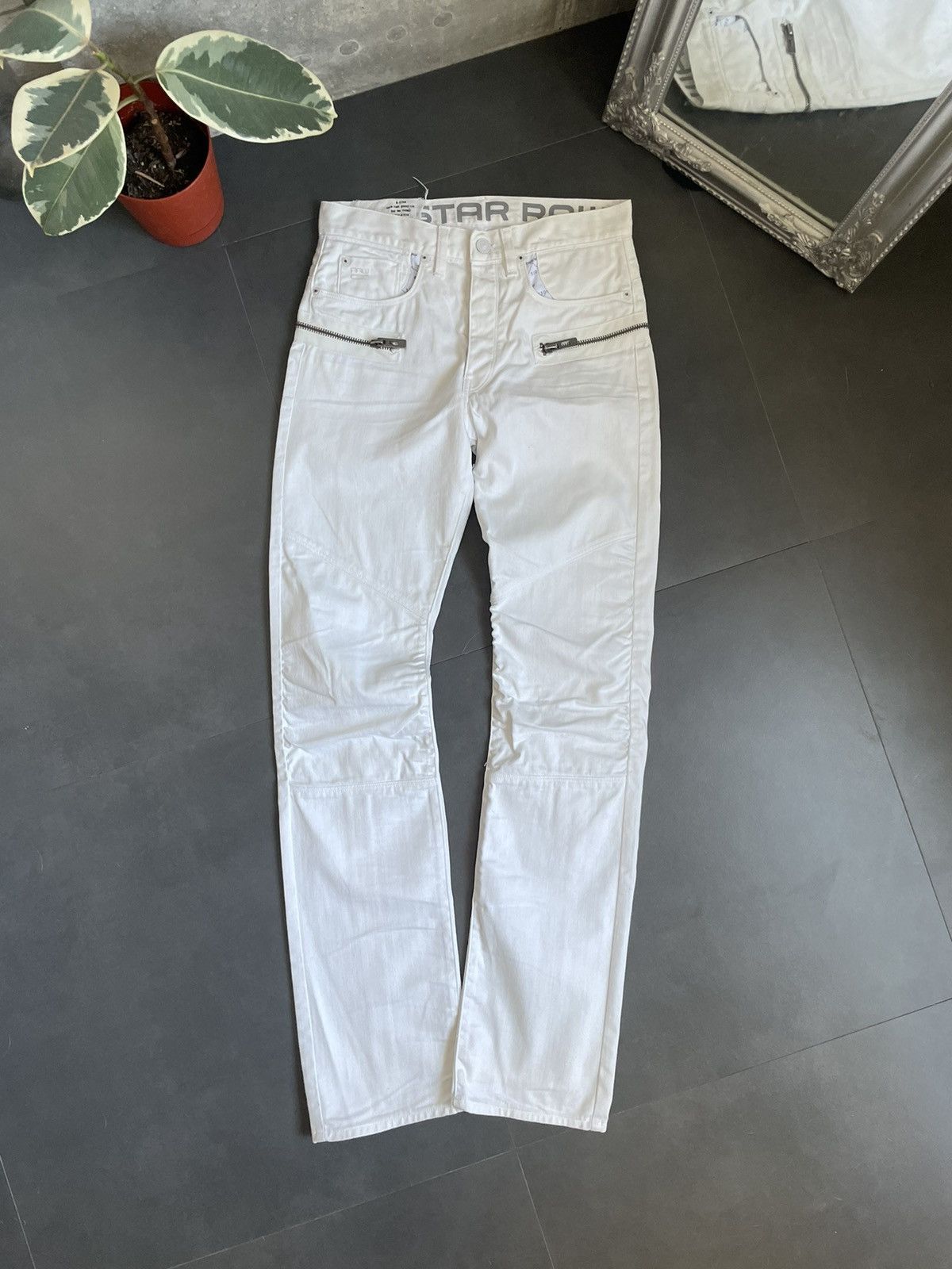G-Star Rare G Star Raw 3301 Plus Sudden Zip Denim 3D Pant Y2k 31x34 Size US 31 - 3 Thumbnail