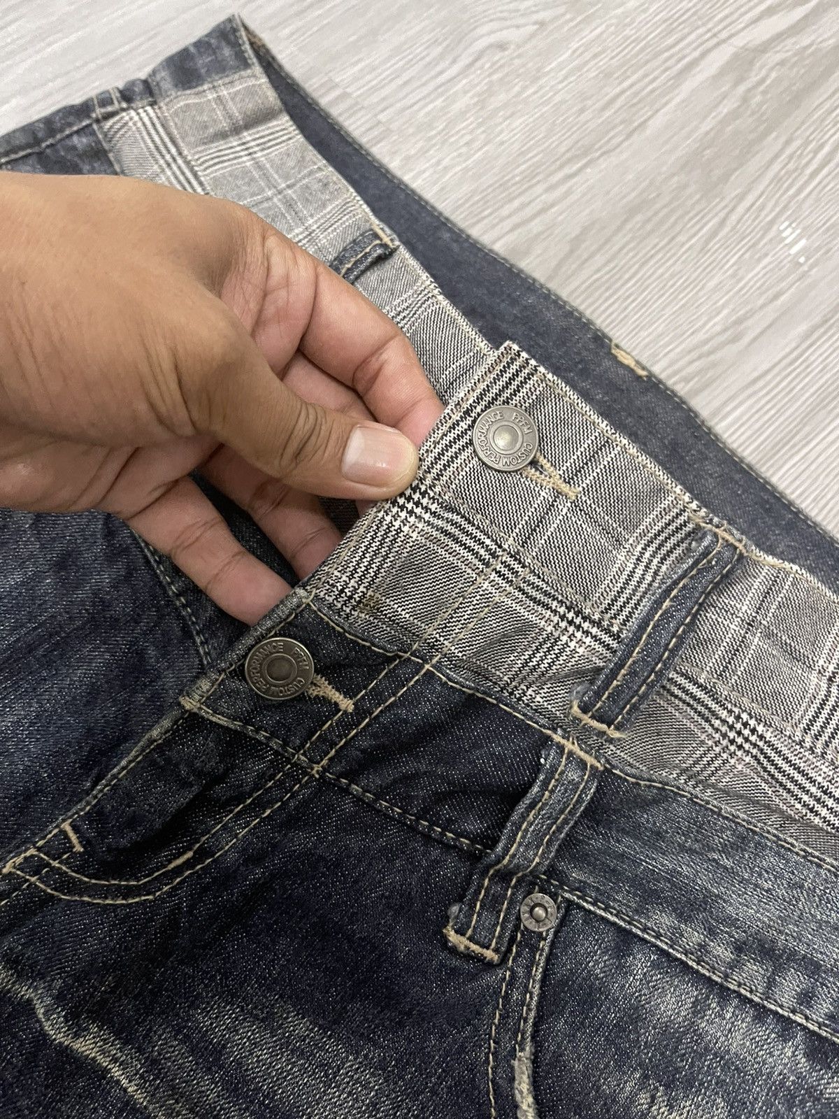 Japanese Brand × PPFM PPFM biker denim Size US 31 - 5 Thumbnail