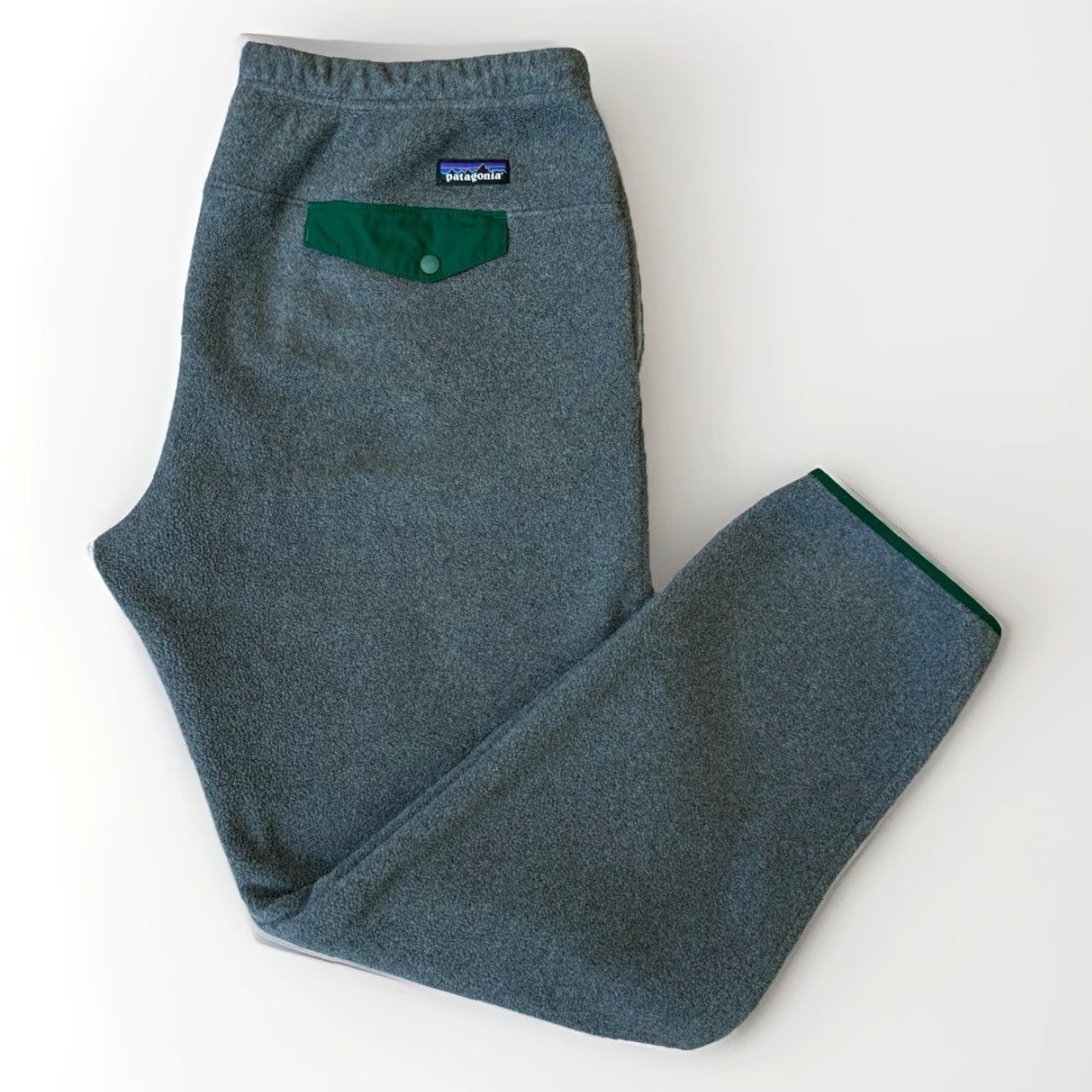 Patagonia VINTAGE Patagonia Synchilla Snap T Pants XL Gray Fleece Jogger Sweatpants Hipster 90s Activewear Mens Sweatpants Size US 36 / EU 52 - 2 Thumbnail