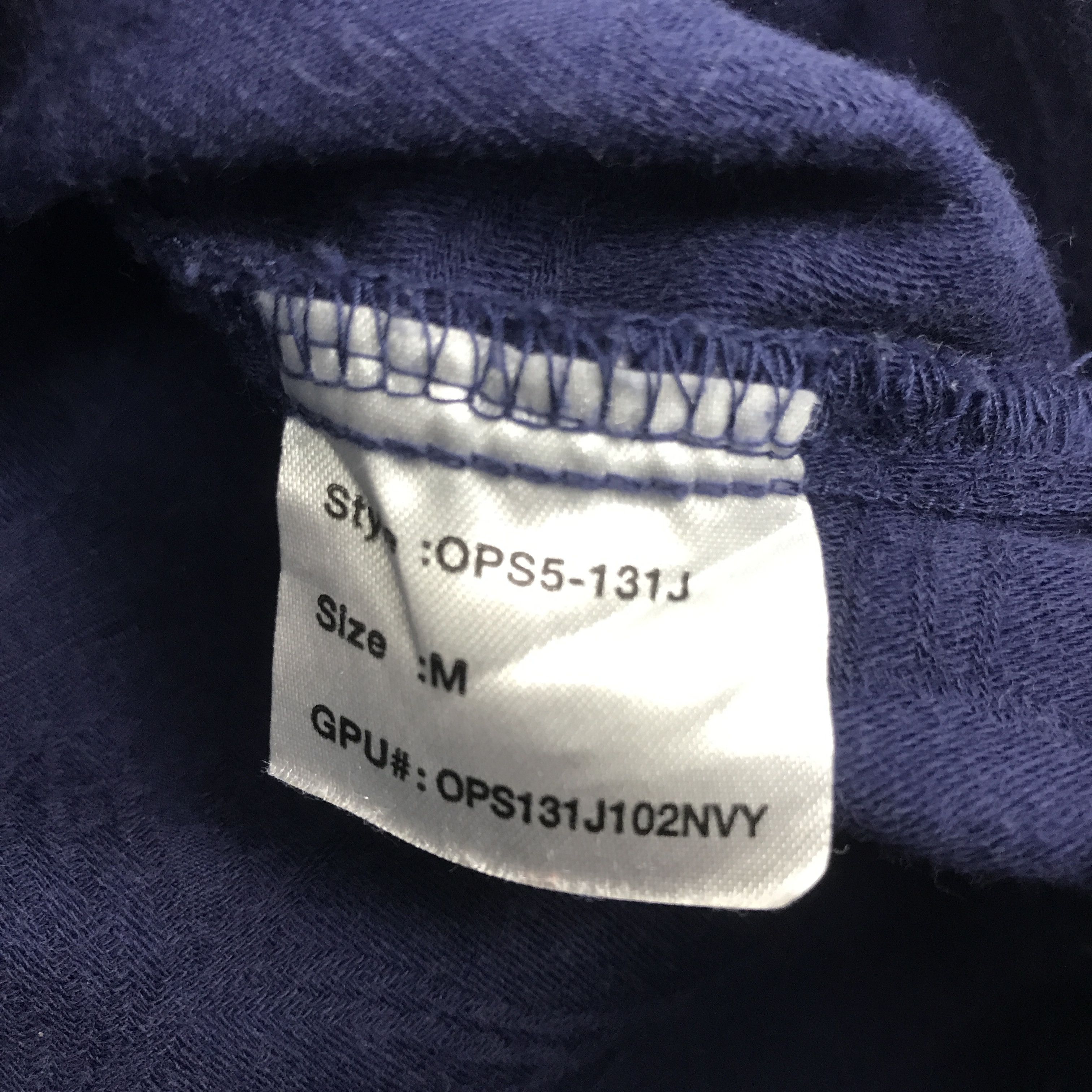 Japanese Brand Vintage OP Hawaii design indigo button up shirts Size US M / EU 48-50 / 2 - 6 Thumbnail