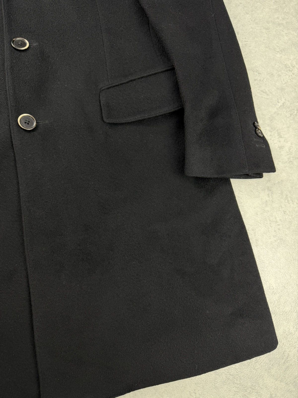 Corneliani Corneliani ID Men’s Wool Coat Jacket Black Size 48R Size US M / EU 48-50 / 2 - 2 Thumbnail
