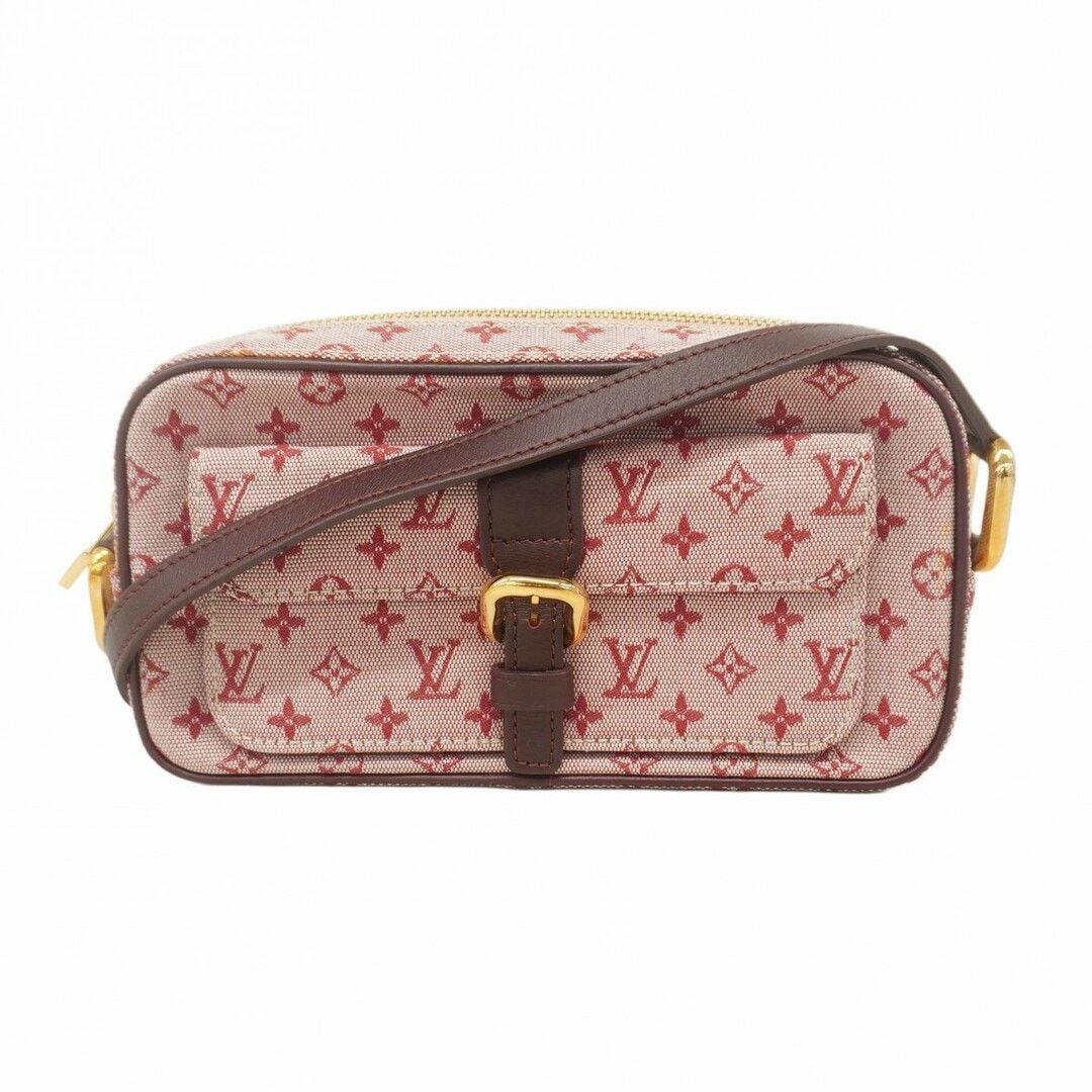 Louis Vuitton Monogram Mini Lin Juliet Shoulder Bag M92219 in Red, Women's