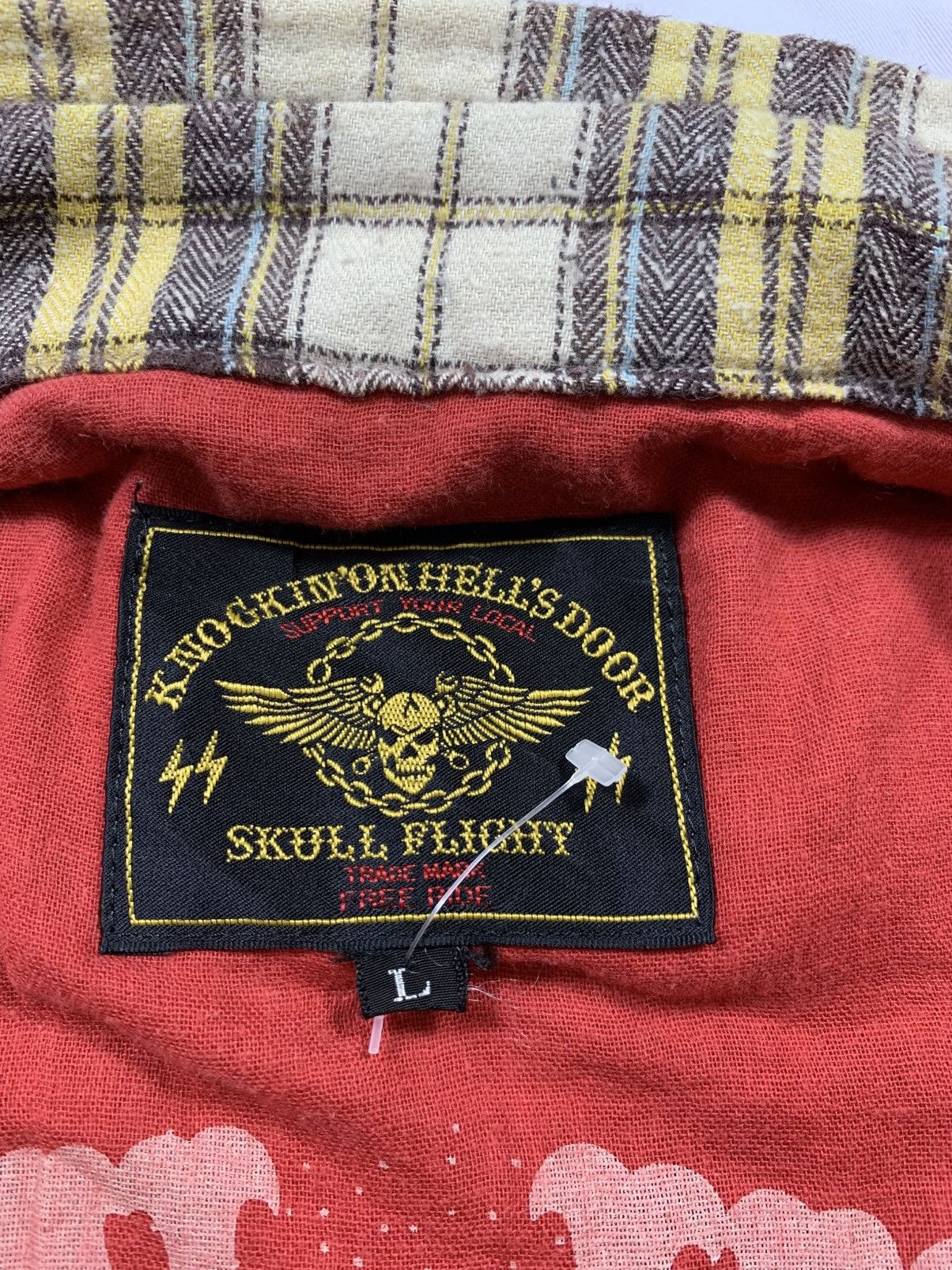 Other Skull Flight japan Frodoom Button Shirt Iron heart Style Size US L / EU 52-54 / 3 - 3 Thumbnail