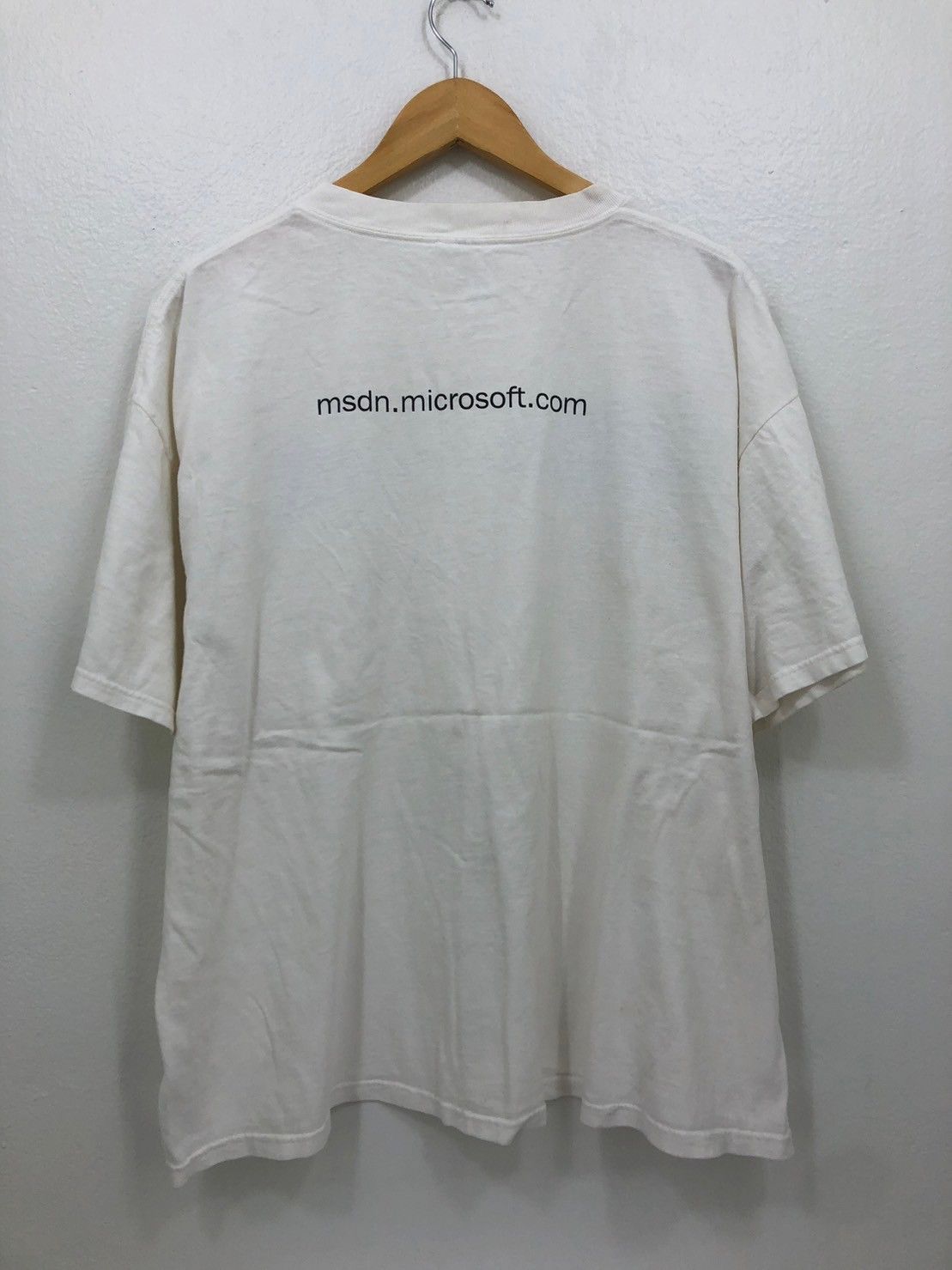 Microsoft × Vintage Vintage 00's Microsoft Developer Network shirt msdn BN Size US XL / EU 56 / 4 - 3 Thumbnail