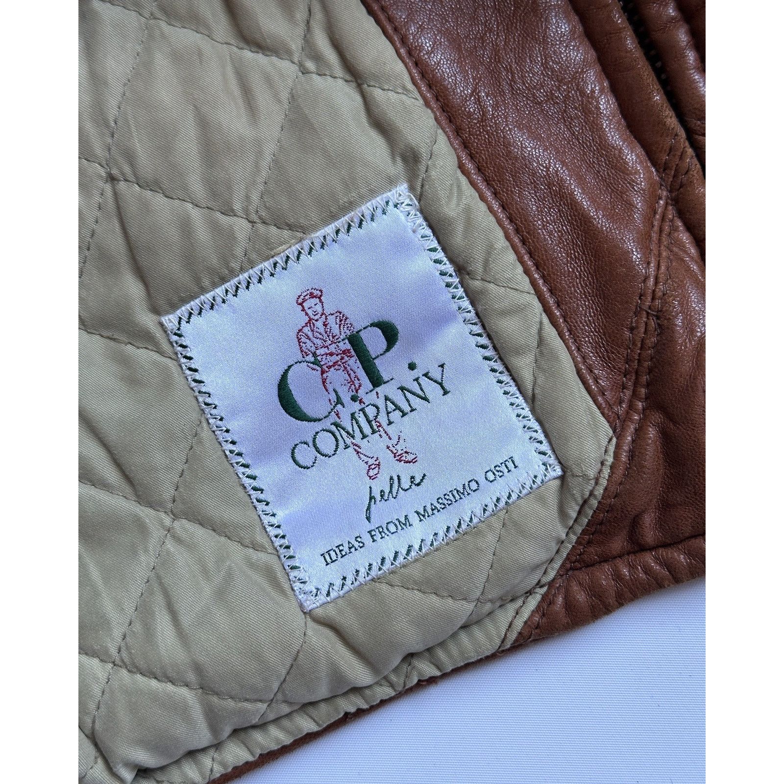 C.P. Company Vintage C.P. Company Leather Jacket Size US L / EU 52-54 / 3 - 6 Thumbnail