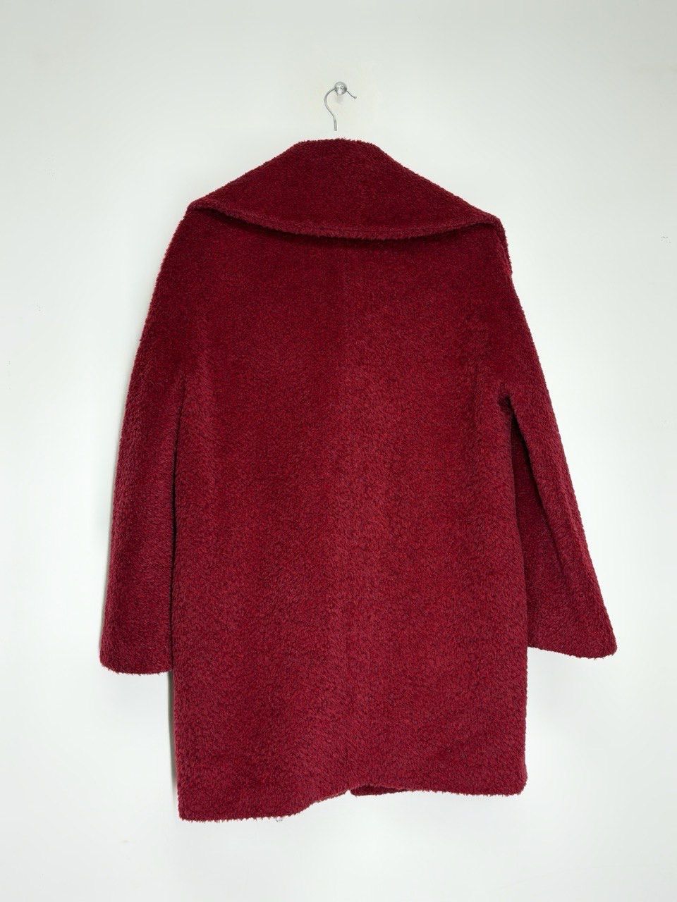 Max Mara Max Mara Studio Vintage Alpaca Wool Hot Red Coat High Collar Size M / US 6-8 / IT 42-44 - 2 Thumbnail