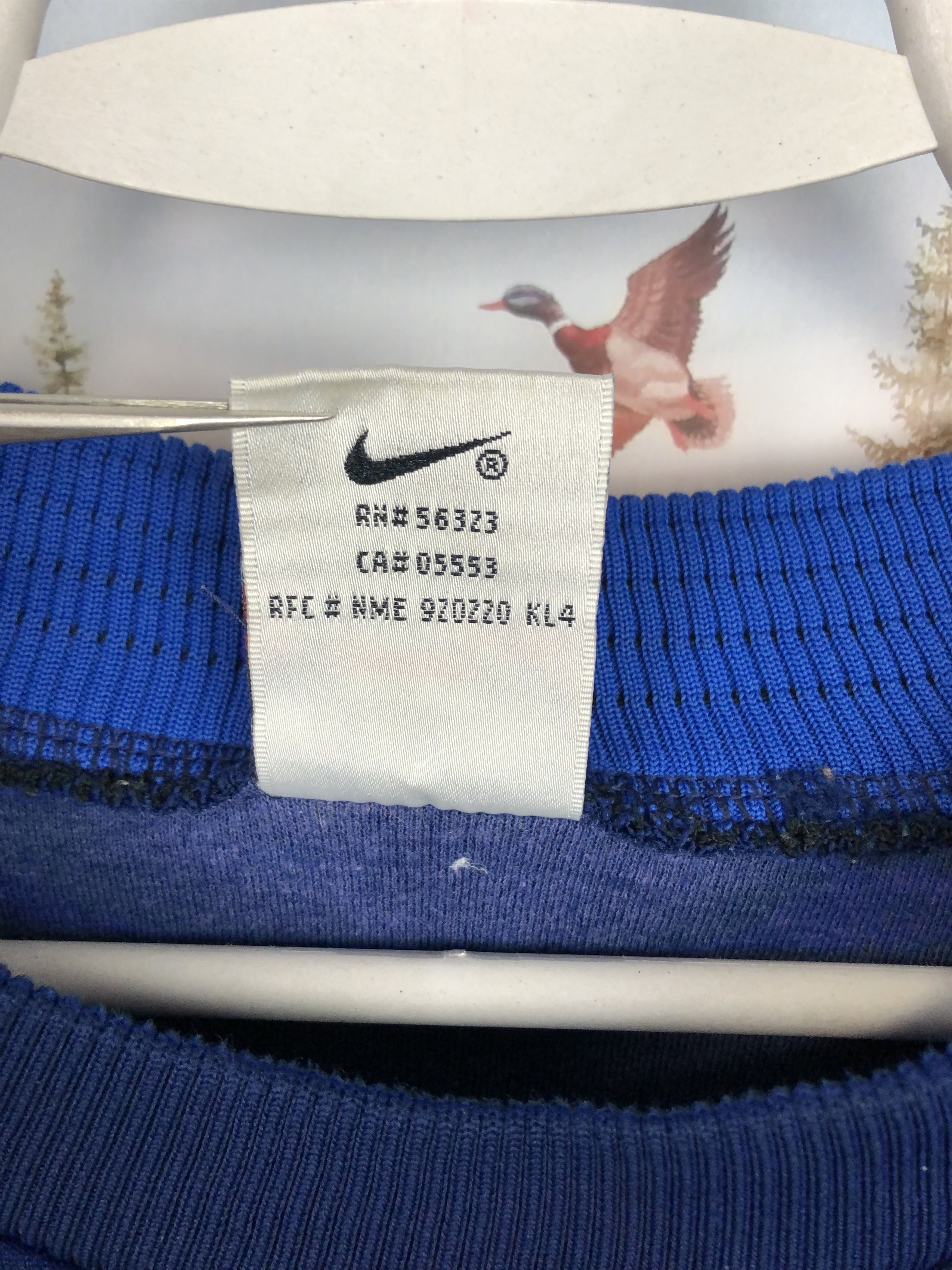 Nike Vintage Nike Glasgow Rangers Football Sweatshirt Jacket Size US XL / EU 56 / 4 - 8 Thumbnail