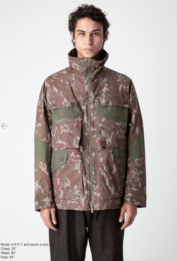 White Mountaineering $1200 White Mountaineering Saitos Original Camo Jacket Size US L / EU 52-54 / 3 - 1 Thumbnail
