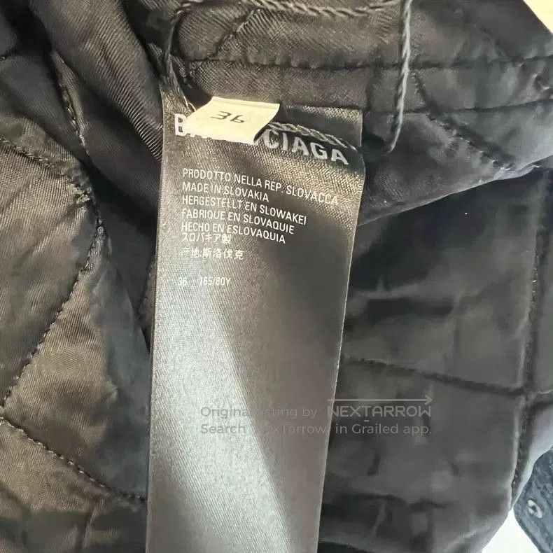 Balenciaga Balenciaga Checked Cotton Shirt Jacket. Size US XS / EU 42 / 0 - 6 Thumbnail