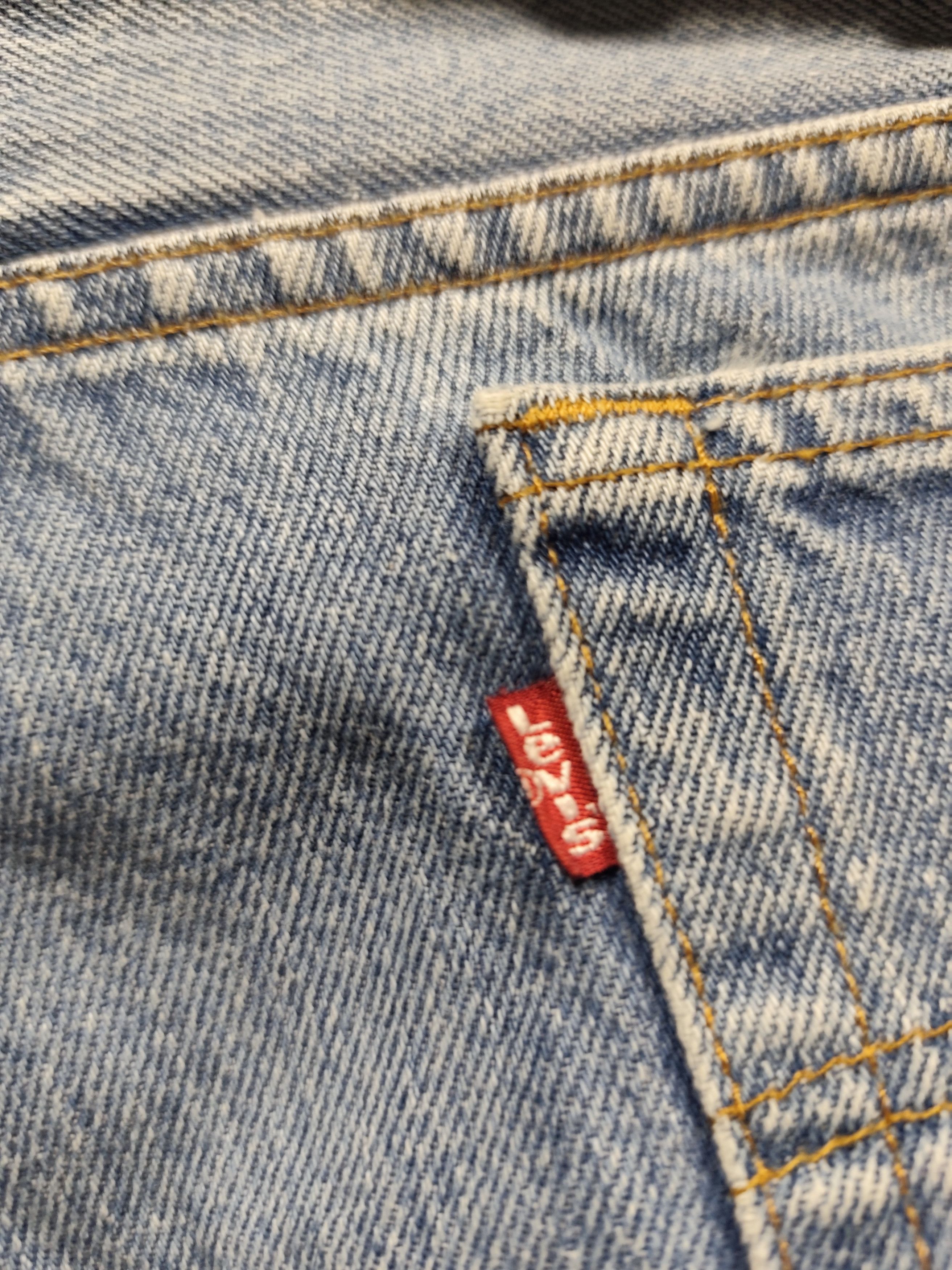 Levi's Vintage 80s Levis 501 stamp button 552 jeans Size US 29 - 10 Thumbnail