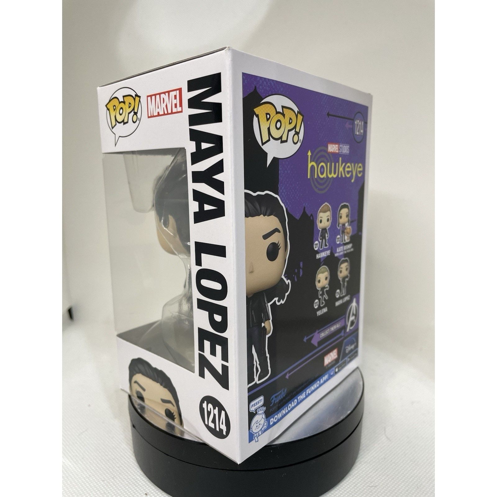 Marvel Comics Funko Pop! Maya Lopez #1214 - Hawkeye - W Pop Protector Size ONE SIZE - 4 Thumbnail