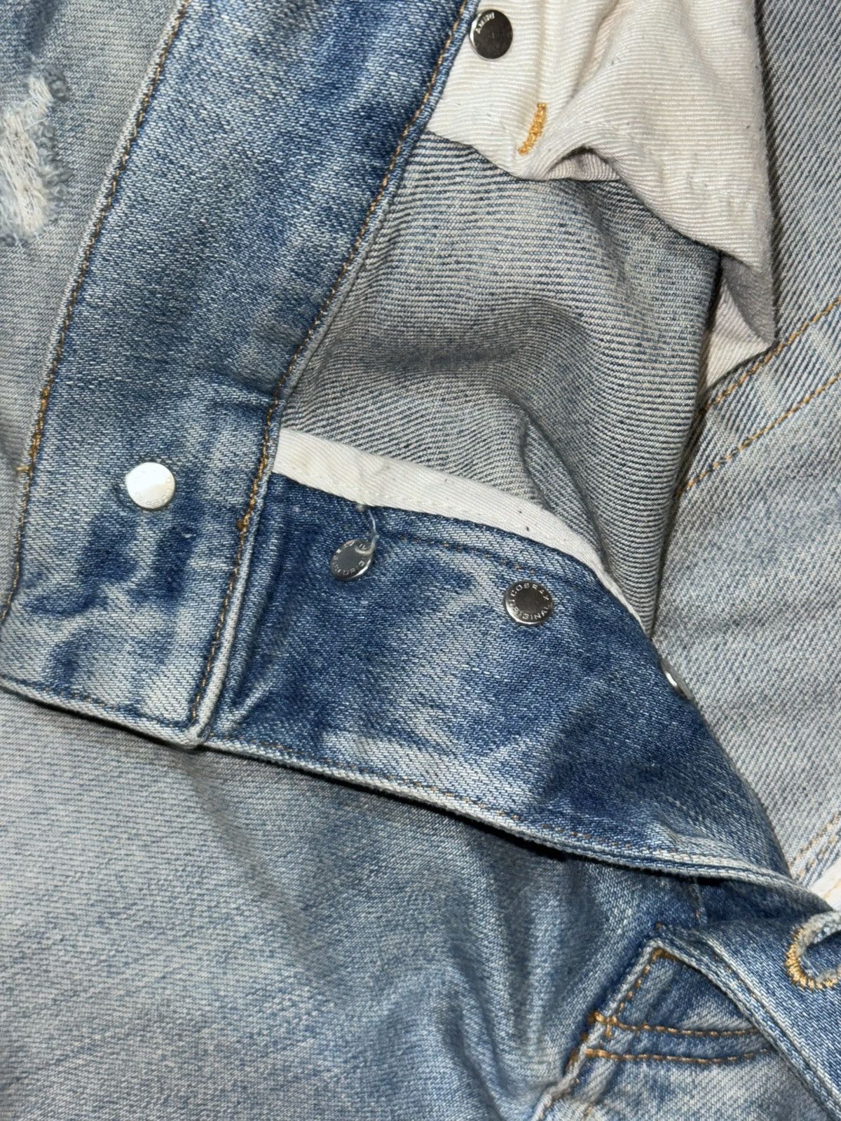Amiri AMIRI MX1 BANDANA PATCH JEANS Size US 33 - 19 Thumbnail