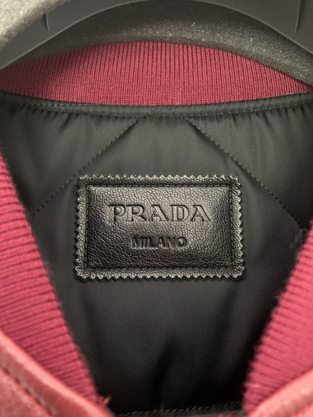 Prada × Raf Simons Prada by raf Simons runway fw22 red goat leather bomber Size US L / EU 52-54 / 3 - 14 Thumbnail