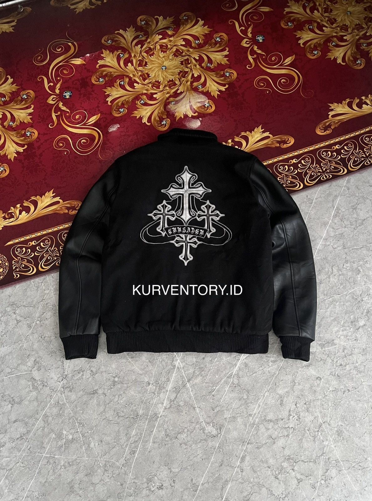 The / Time Crib / Club CH Vibes Varsity Wool Jacket