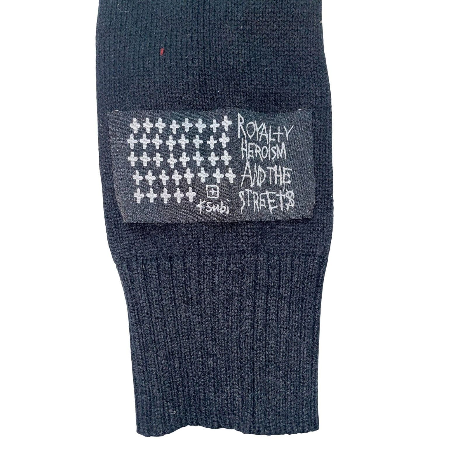 Ksubi Ksubi Black & White Crewneck Size L / US 10 / IT 46 - 6 Thumbnail