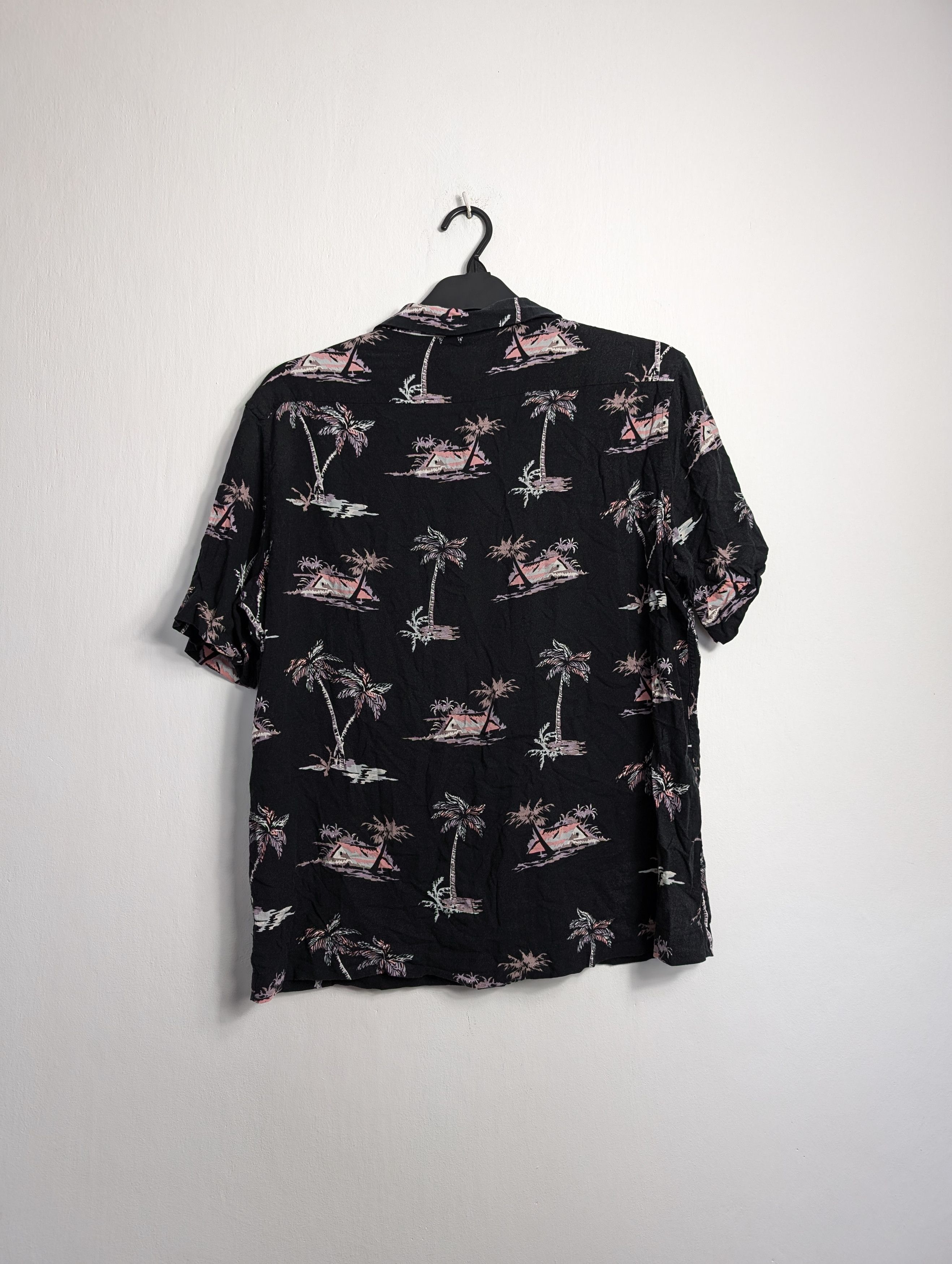 Vintage Vintage Y2K Hawaiian Shirt - Summer Floral Palm Tree Print Size US L / EU 52-54 / 3 - 3 Thumbnail
