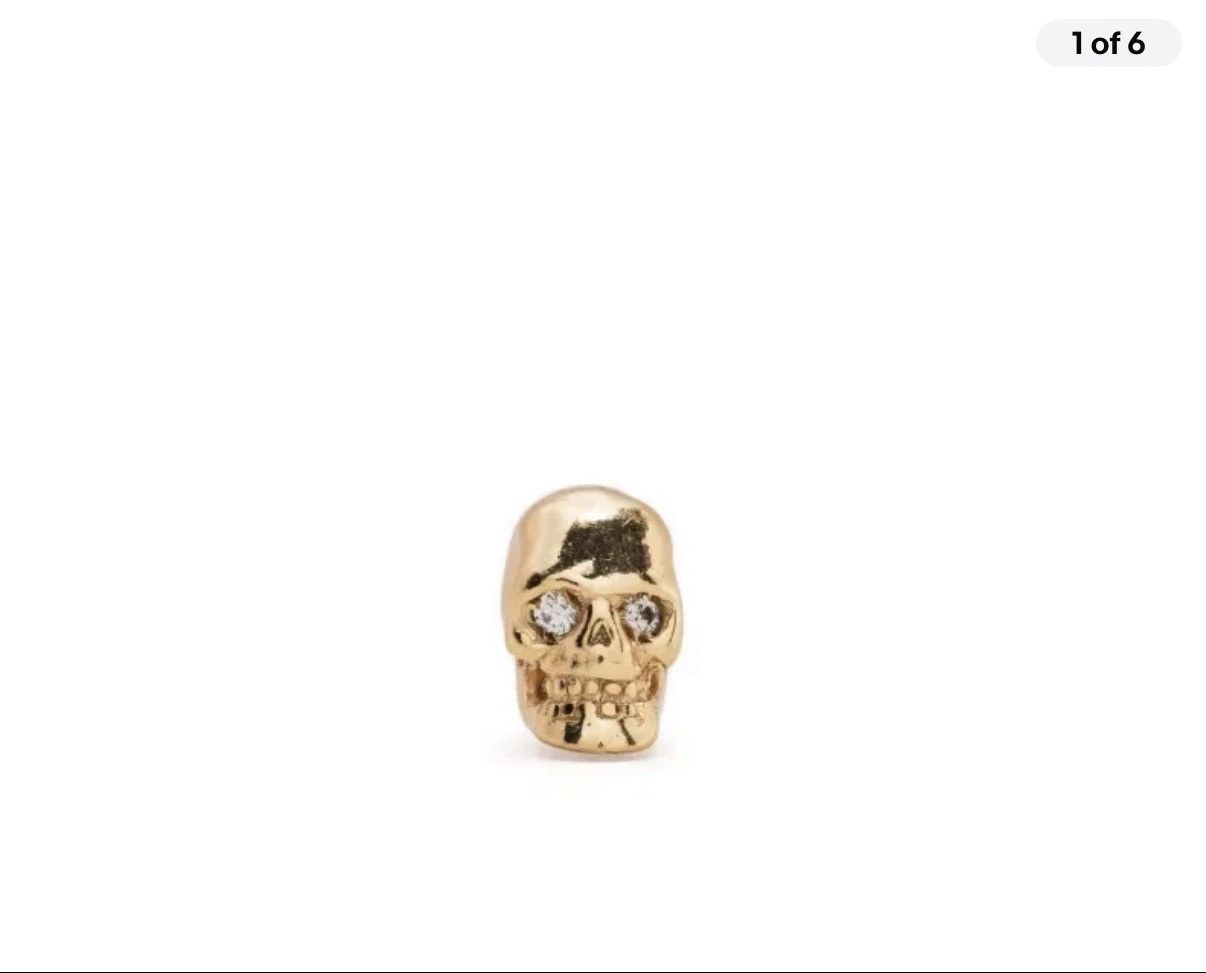 Emanuele Bicocchi Skull Earring