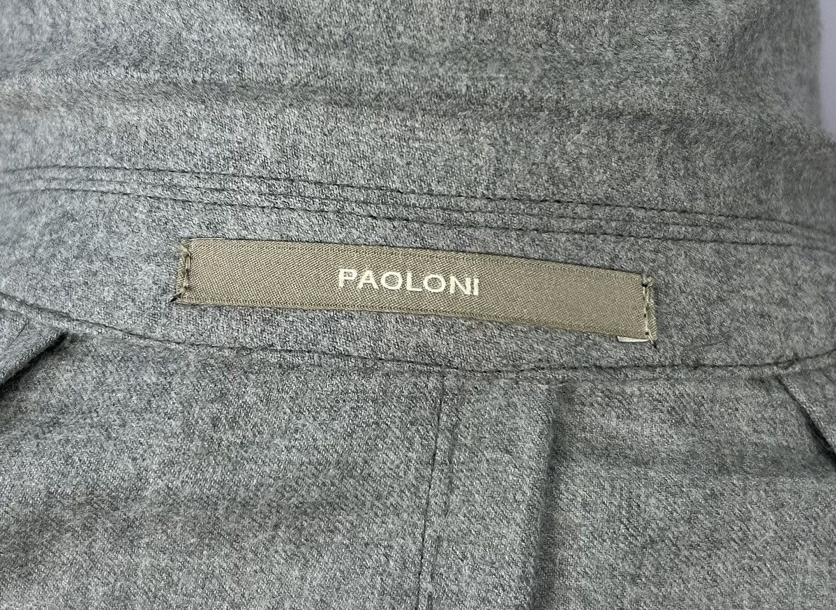 Designer × Paoloni Paoloni Quarantotto Double Breasted Wool Unlined Blazer EU46 Size 36R - 15 Thumbnail