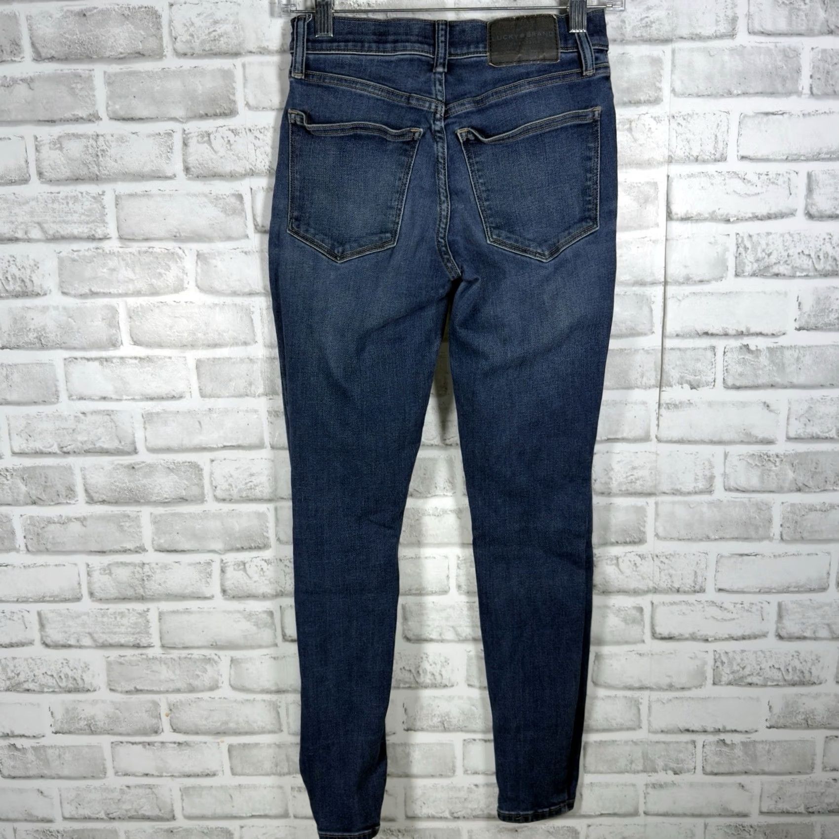 Lucky Brand Lucky Brand Jeans Blue Cotton Womens Size 2 Regular Straight Jeans Size 26" / US 2 / IT 38 - 5 Thumbnail