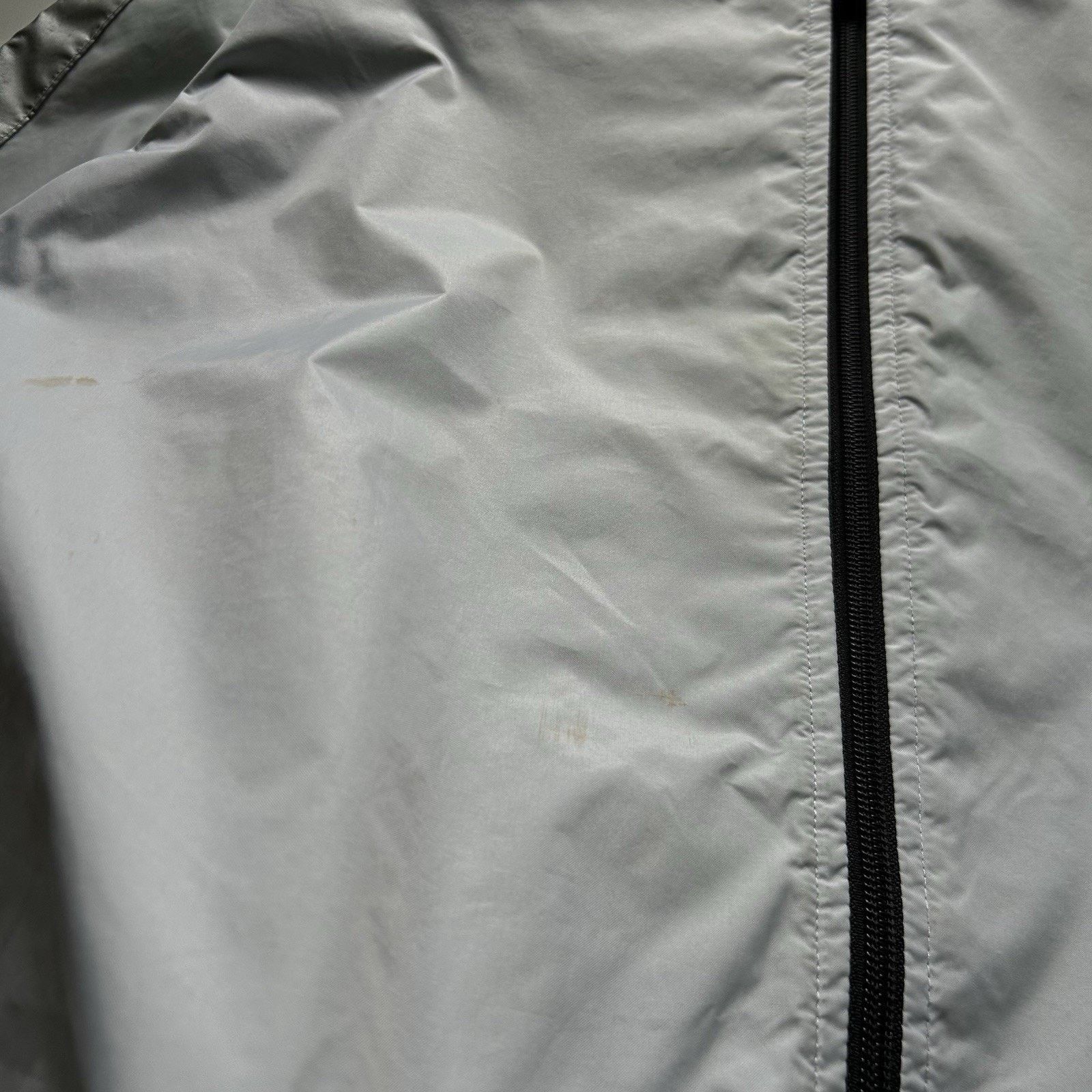 Nike Vintage Y2K Nike Windbreaker Jacket Zip Up Nylon Small Gray Size US S / EU 44-46 / 1 - 5 Thumbnail