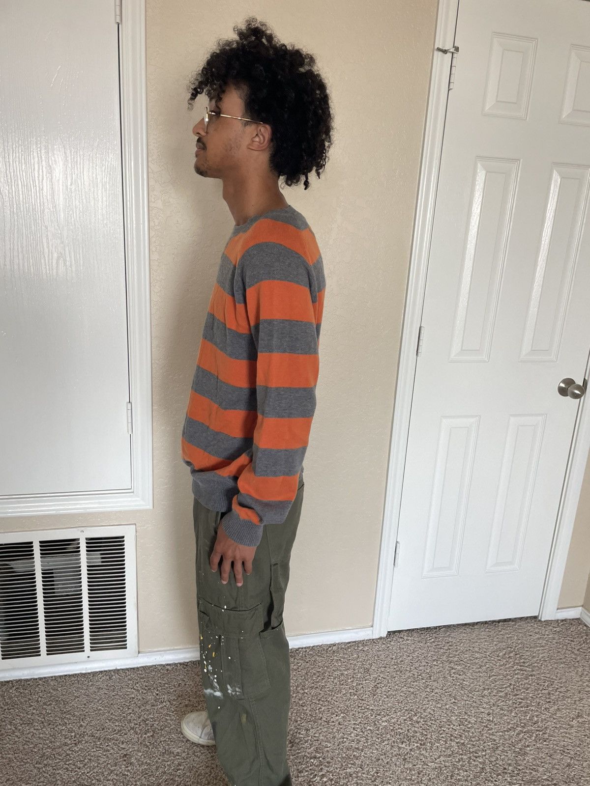 Vintage Derby Striped Cotton Crewneck sweater Size US L / EU 52-54 / 3 - 3 Thumbnail
