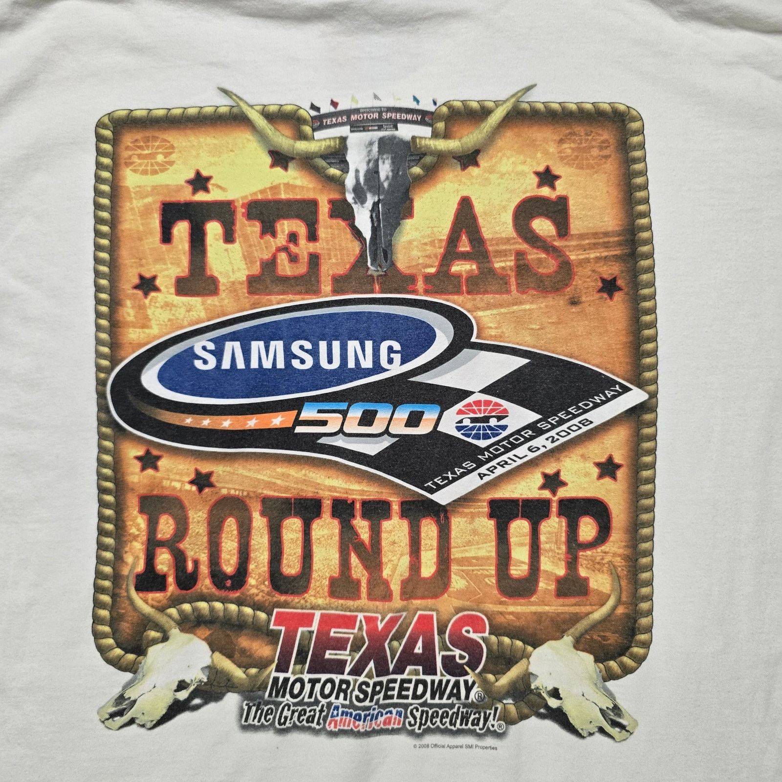 Vintage Vintage Texas Nascar Shirt Samsung 500 Mile Rodeo XL Tee Size US XL / EU 56 / 4 - 8 Thumbnail