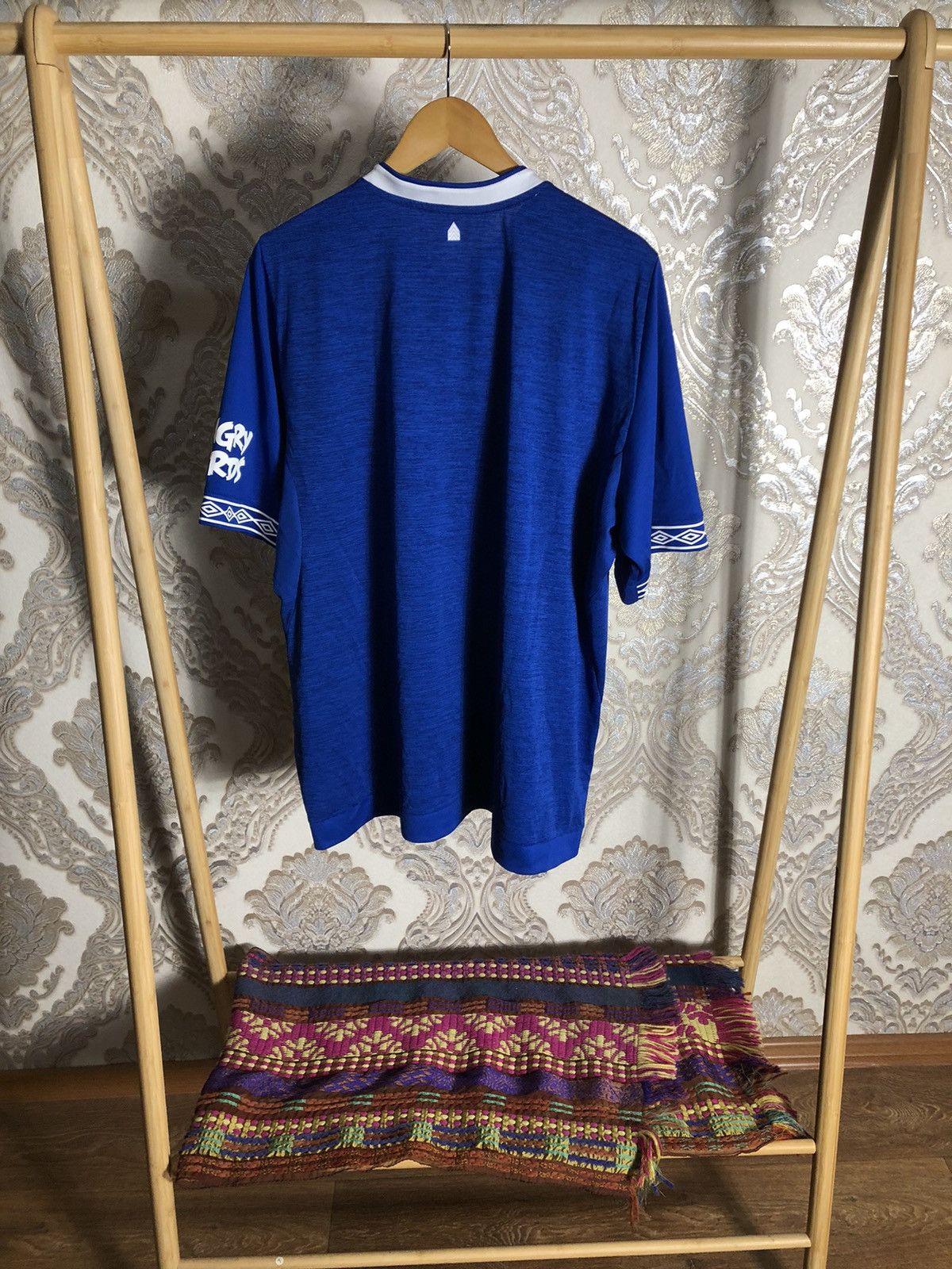 Umbro VINTAGE UMBRO FC EVERTON ENGLAND SOCCER JERSEY RETRO Y2K 90s Size US XXL / EU 58 / 5 - 7 Thumbnail