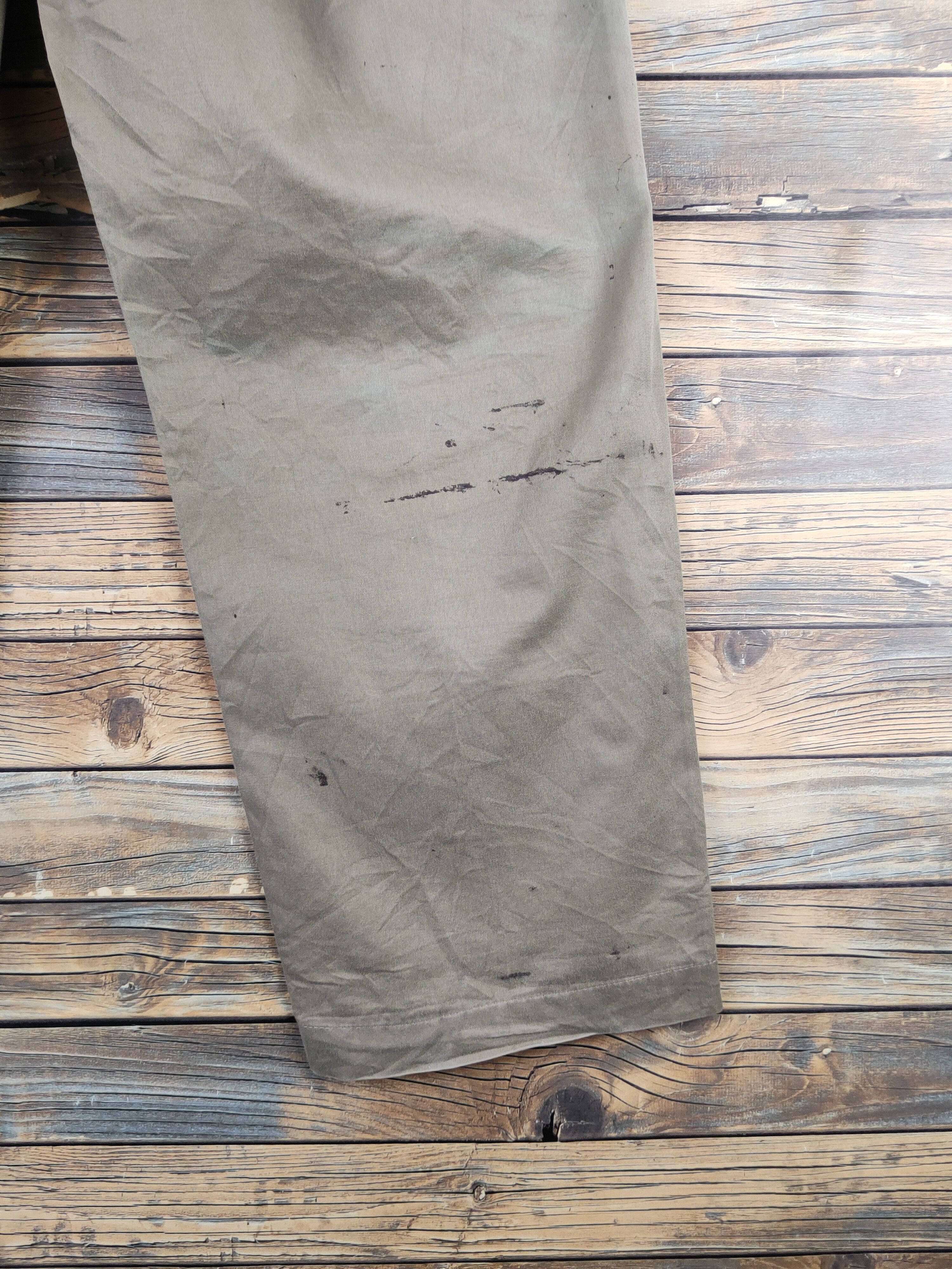Ralph Lauren Ralph Lauren Beige thrashed Casual Pants #W2221 Size US 33 - 11 Thumbnail
