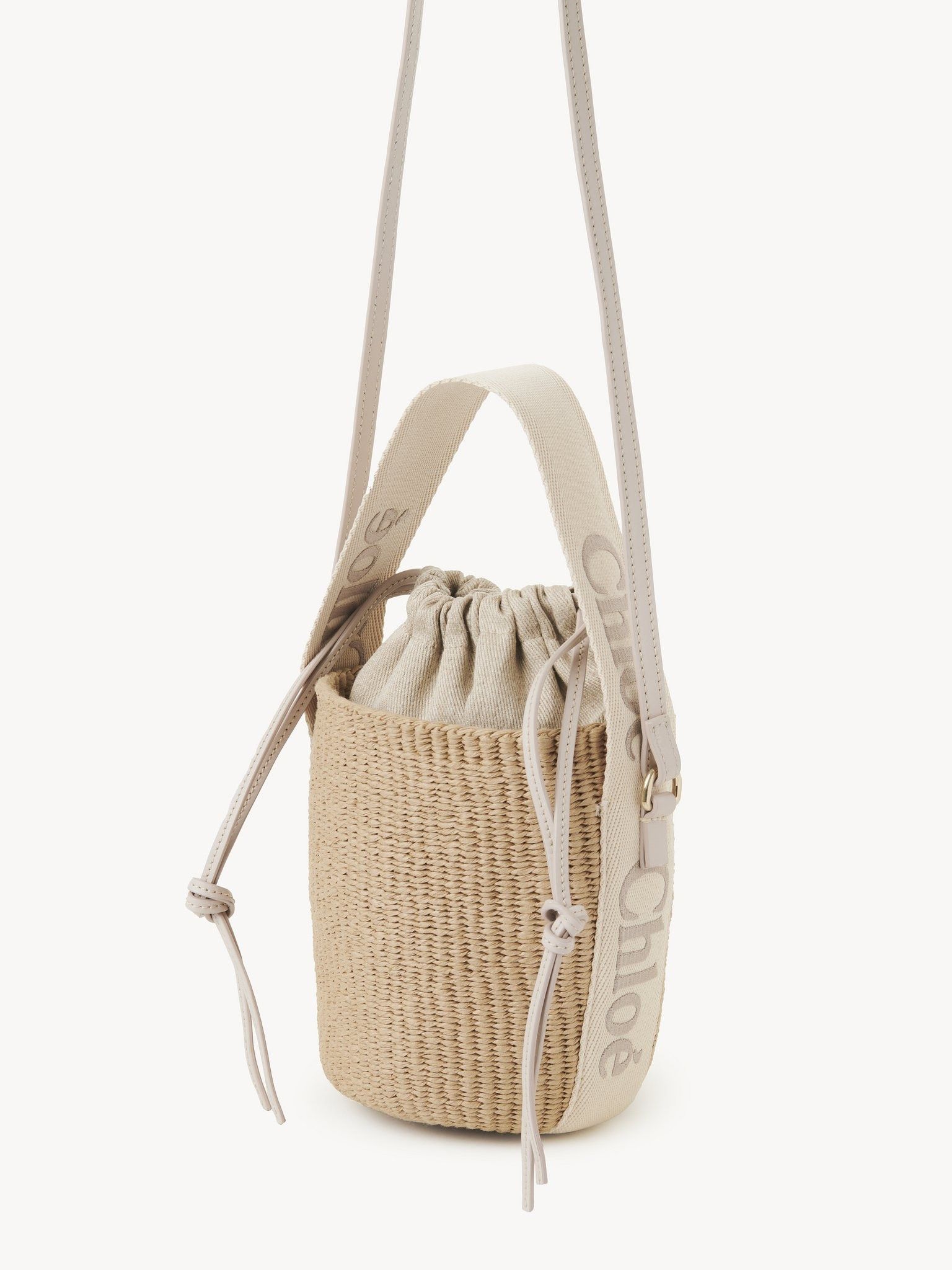 Chloe oc11z0525 Size: OS / Small Woody Bucket Bag in Beige Size ONE SIZE - 3 Thumbnail